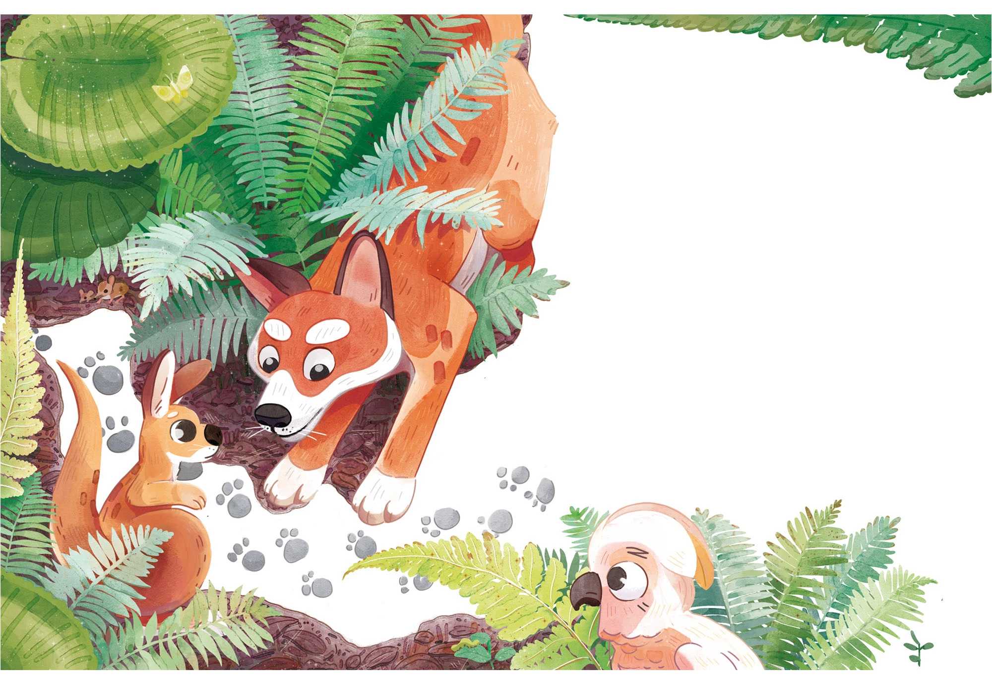 Иллюстрации к детской книге «Как кенгуренок стал пожарным!» — Изображение №6 — Иллюстрация на Dprofile