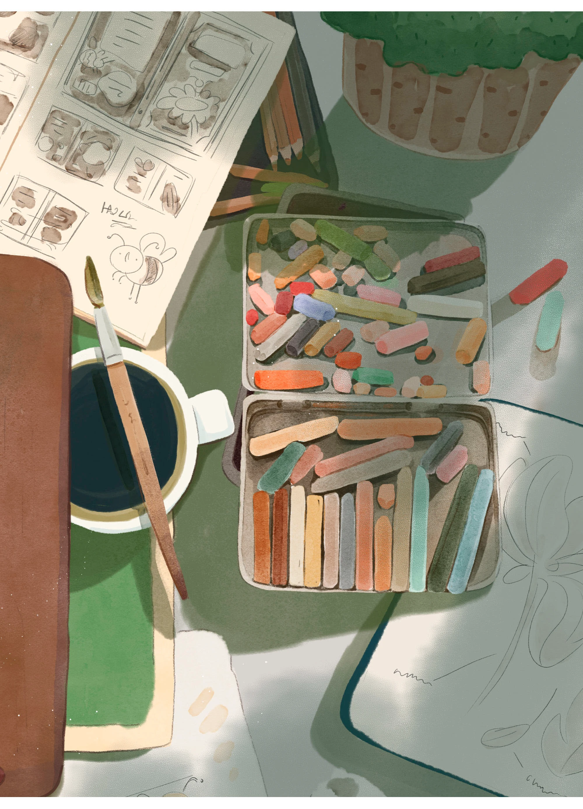 Иллюстрация для сайта онлайн школы — Изображение №4 — Иллюстрация, Графика на Dprofile