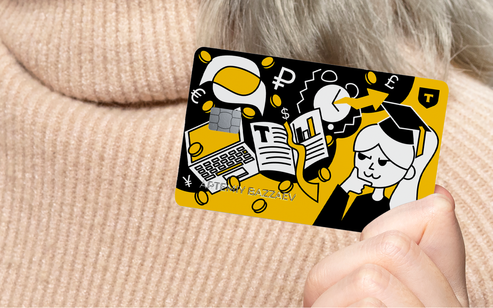 Дизайн студенческой карты Т-банка — Изображение №5 — Брендинг, Графика на Dprofile