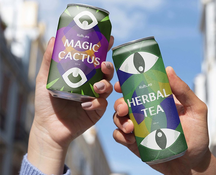 Фирменный стиль бара Kultura на Dprofile