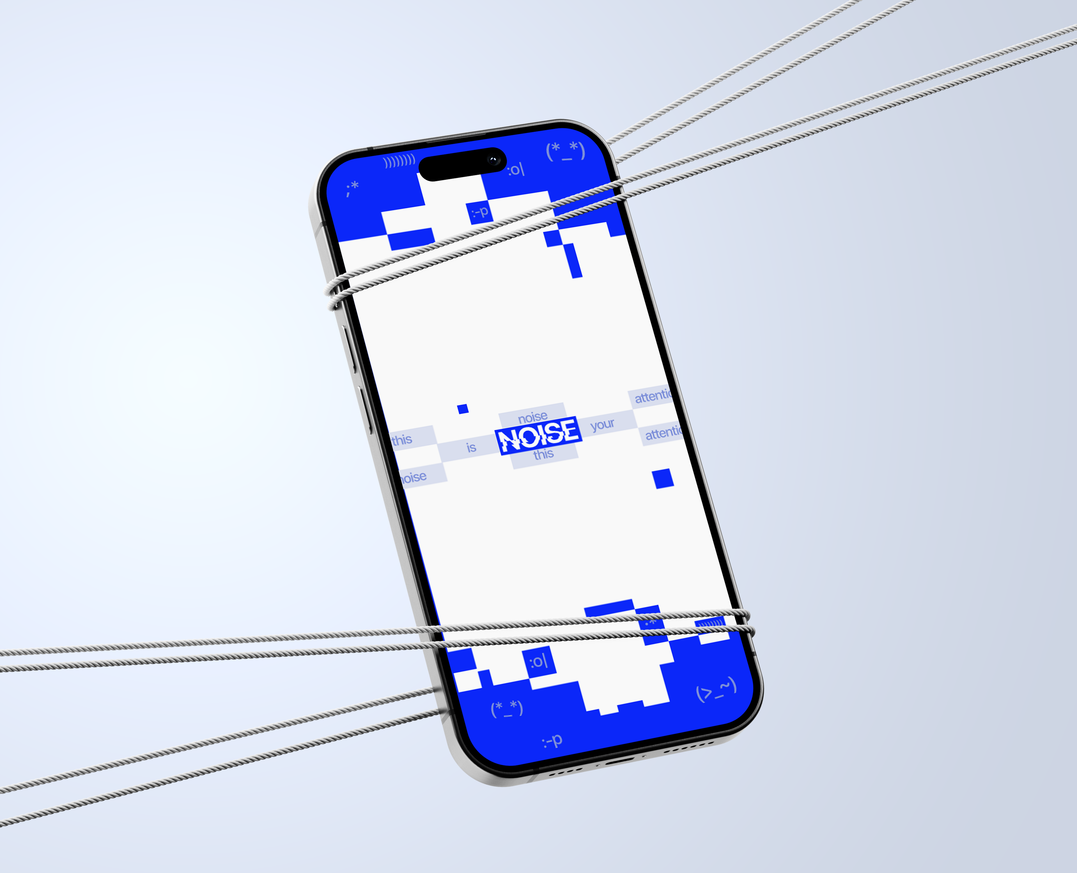 NOISE / концепт визуализации информационного шума — Интерфейсы на Dprofile