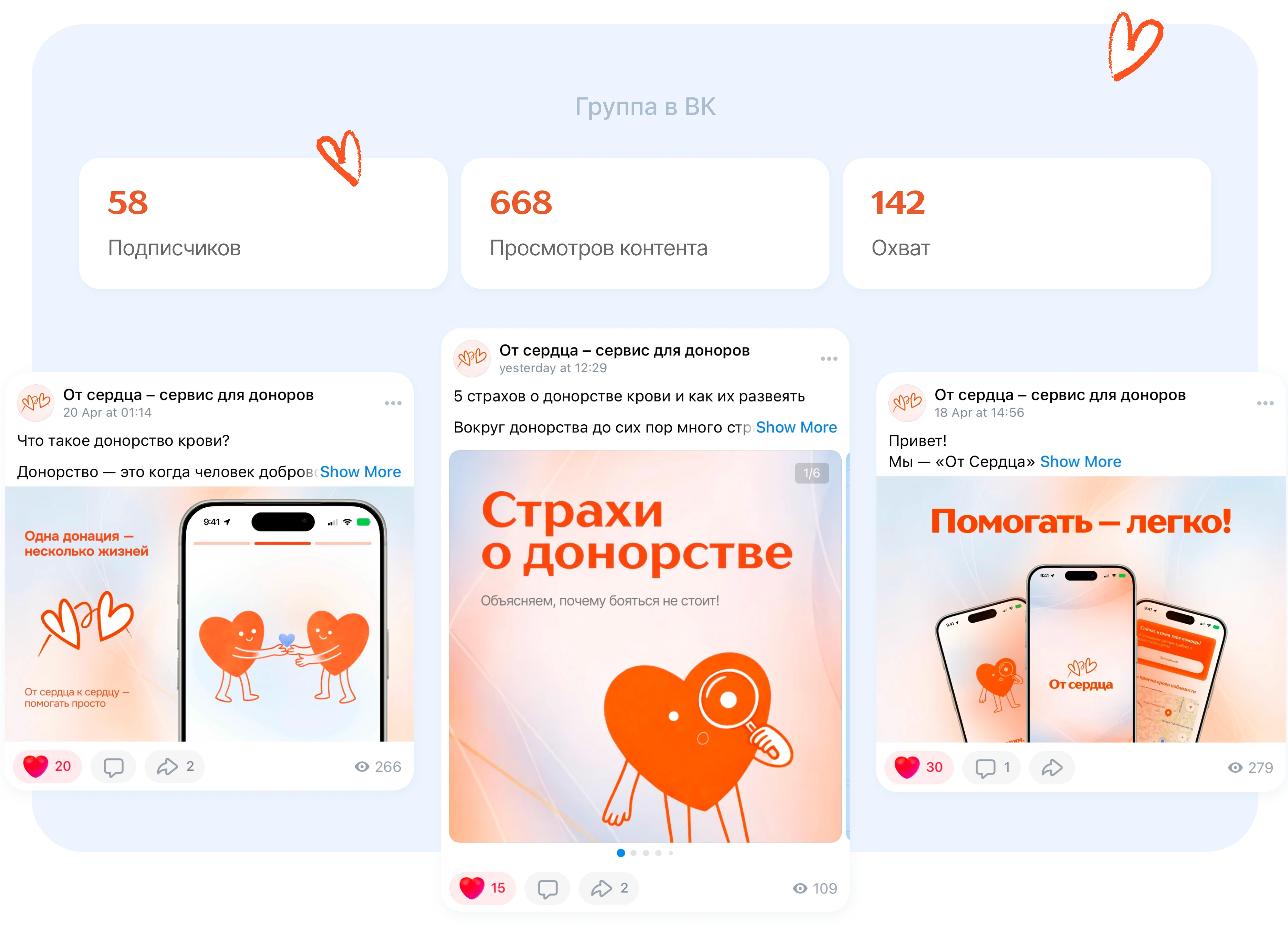 От сердца — сервис для доноров крови — Изображение №12 — Интерфейсы, Брендинг на Dprofile
