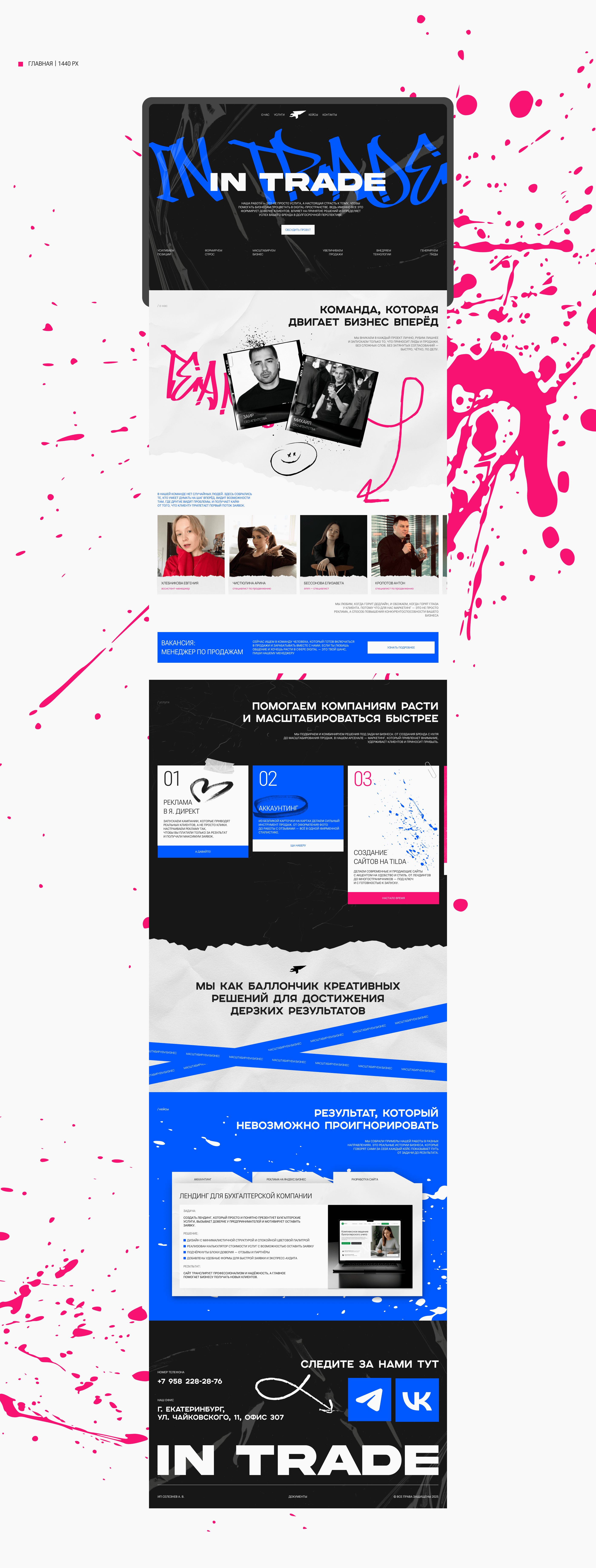 IN TRADE — разработка UX/UI сайта с нуля — Изображение №4 — Интерфейсы на Dprofile