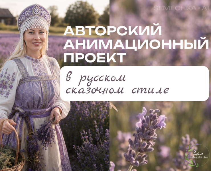 Создание AI-анимационной сказки в русском народном стиле — Нейро на Dprofile