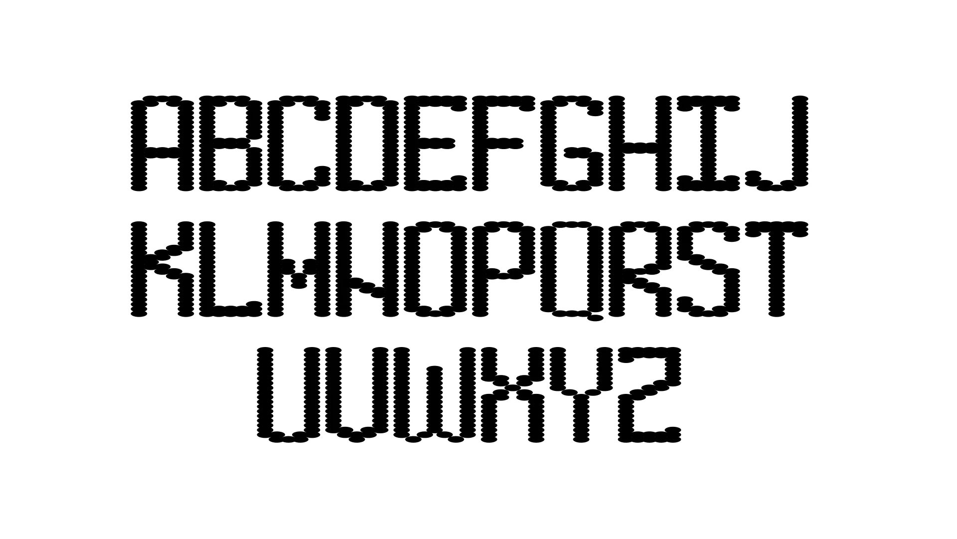 Compresso Font — Изображение №3 — Брендинг, Графика на Dprofile