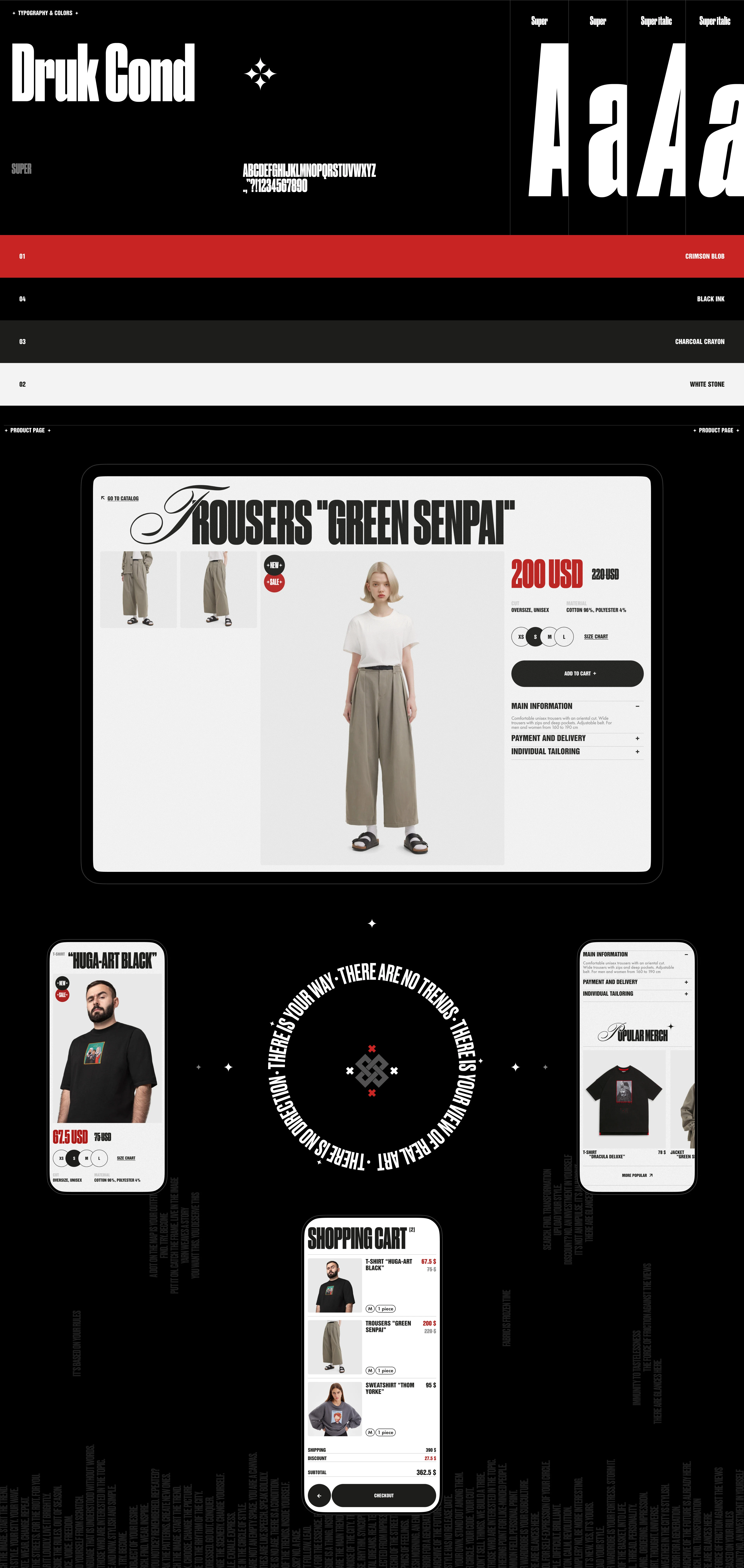 Robber Baron | Online clothing store — Изображение №4 — Интерфейсы, Брендинг на Dprofile