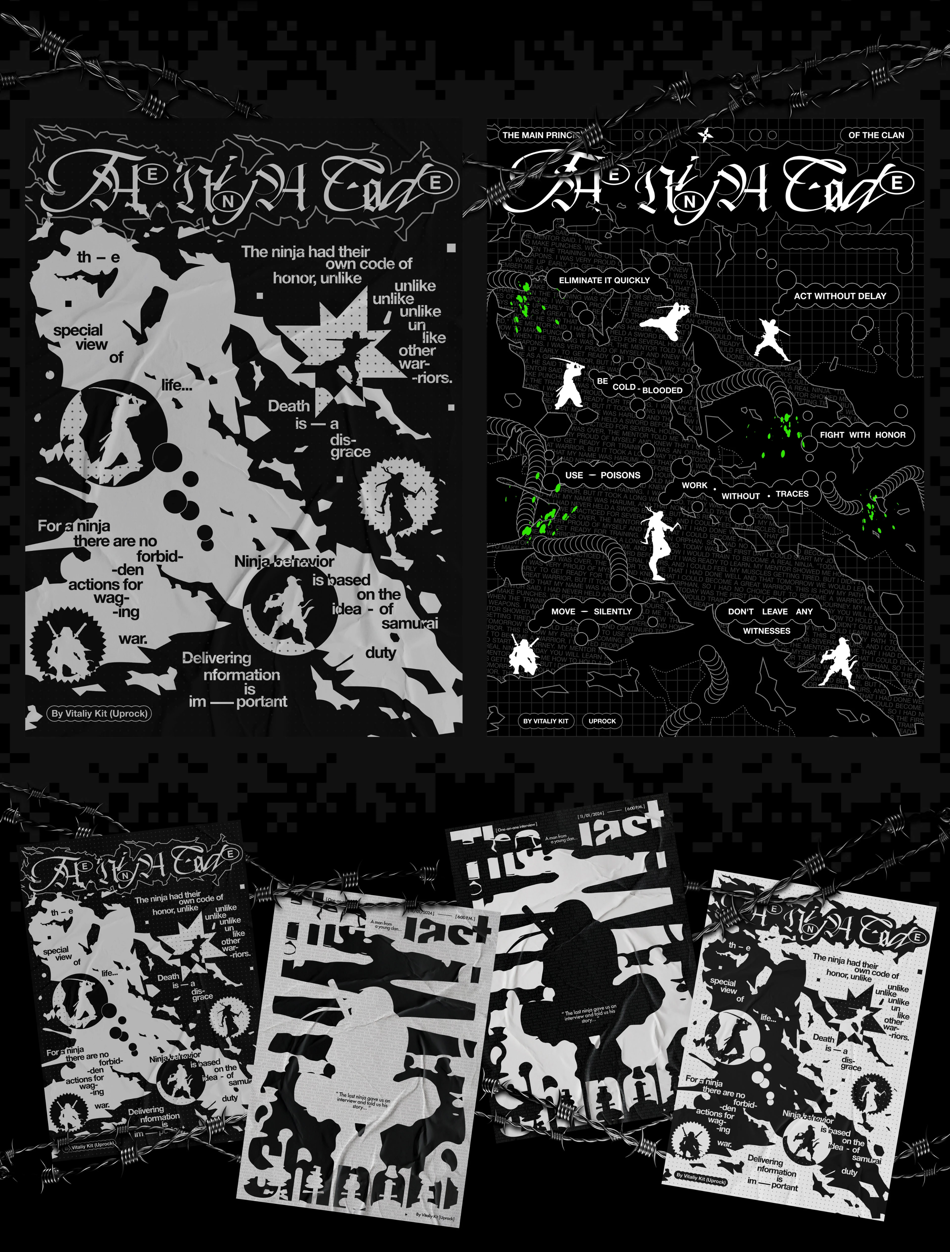 Posters Collection | Ninja culture — Изображение №3 — Иллюстрация, Графика на Dprofile