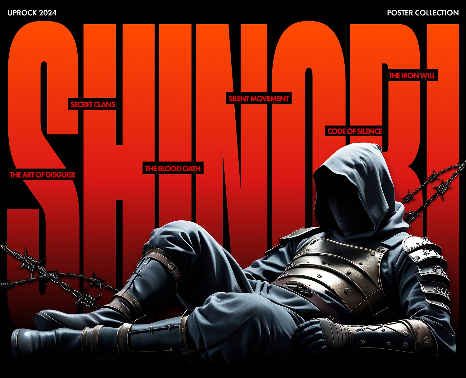 Posters Collection | Ninja culture — Иллюстрация, Графика на Dprofile
