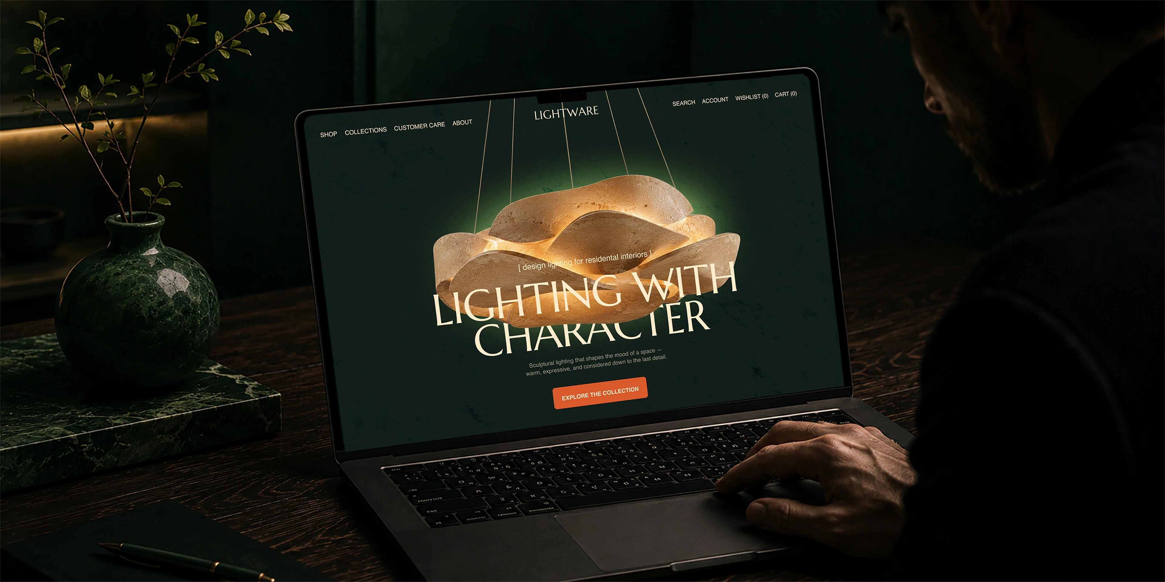 LIGHTWARE — UX/UI Design for a Premium Lighting Website — Изображение №16 — Интерфейсы на Dprofile