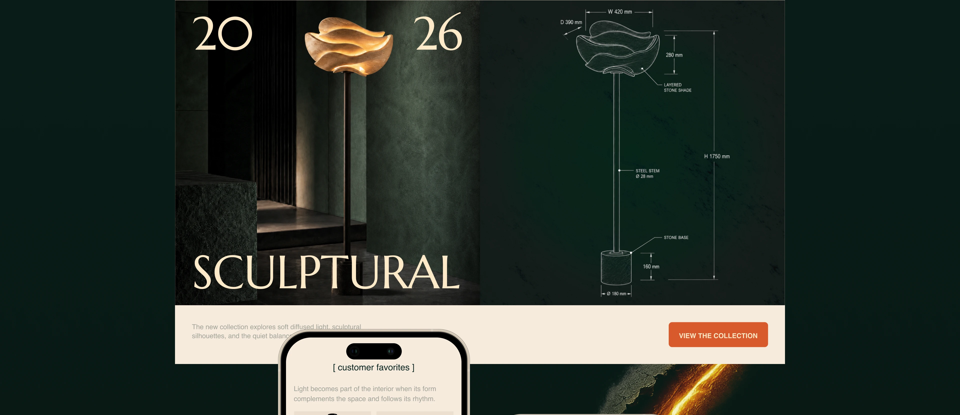 LIGHTWARE — UX/UI Design for a Premium Lighting Website — Изображение №4 — Интерфейсы на Dprofile