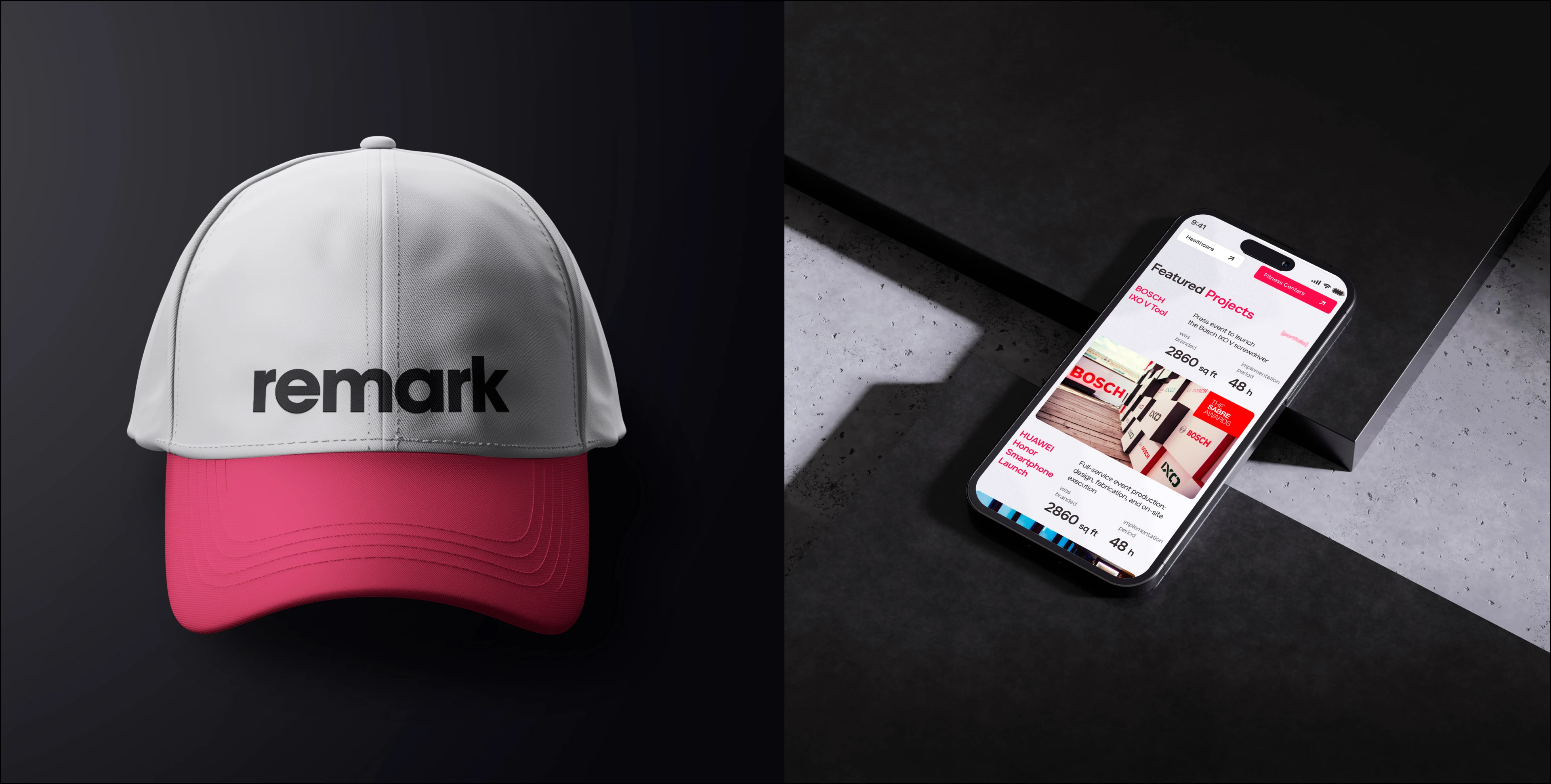 Креативная студия | Рекламное агентство | Remark — Изображение №6 — Интерфейсы, Графика на Dprofile