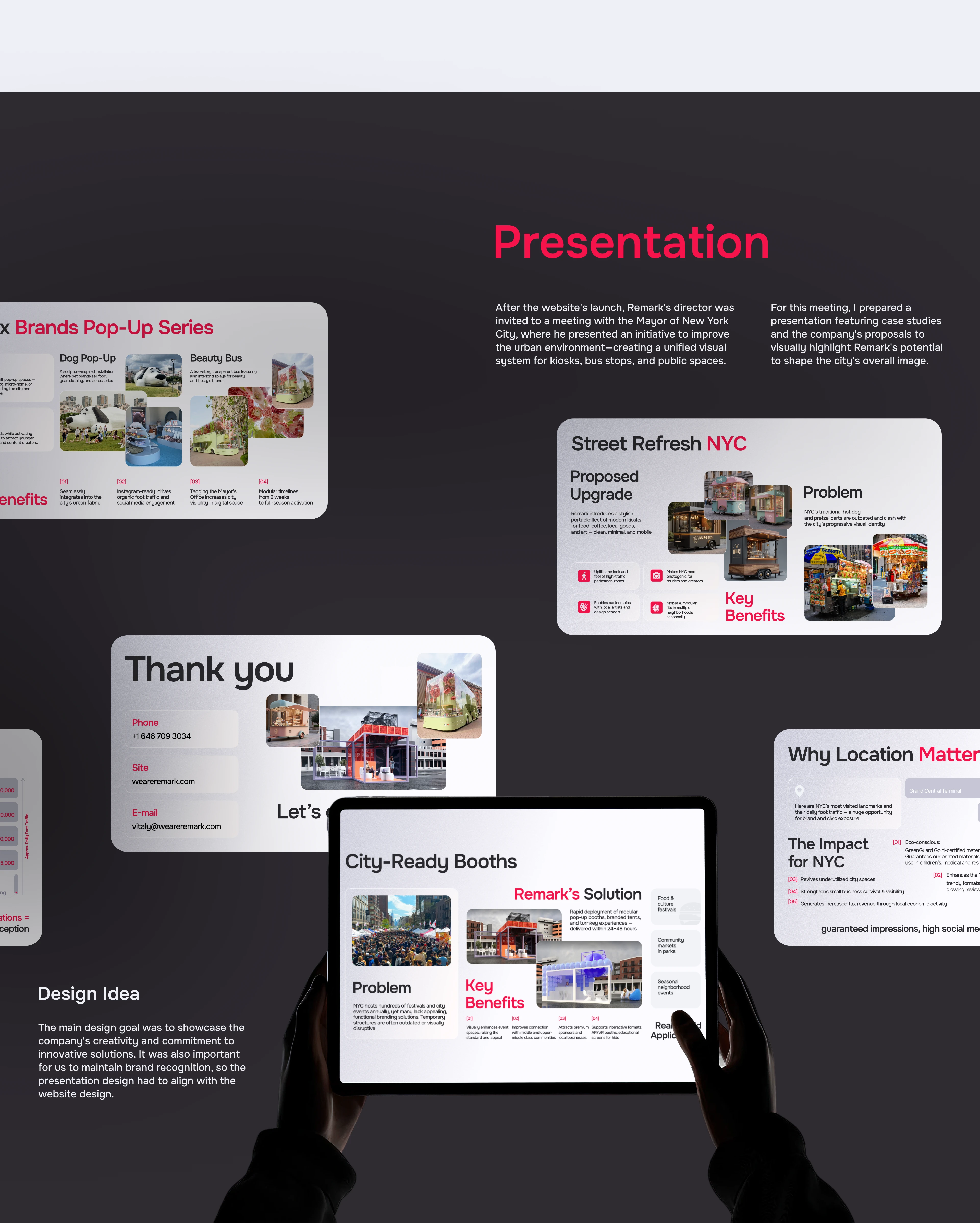 Креативная студия | Рекламное агентство | Remark — Изображение №12 — Интерфейсы, Графика на Dprofile