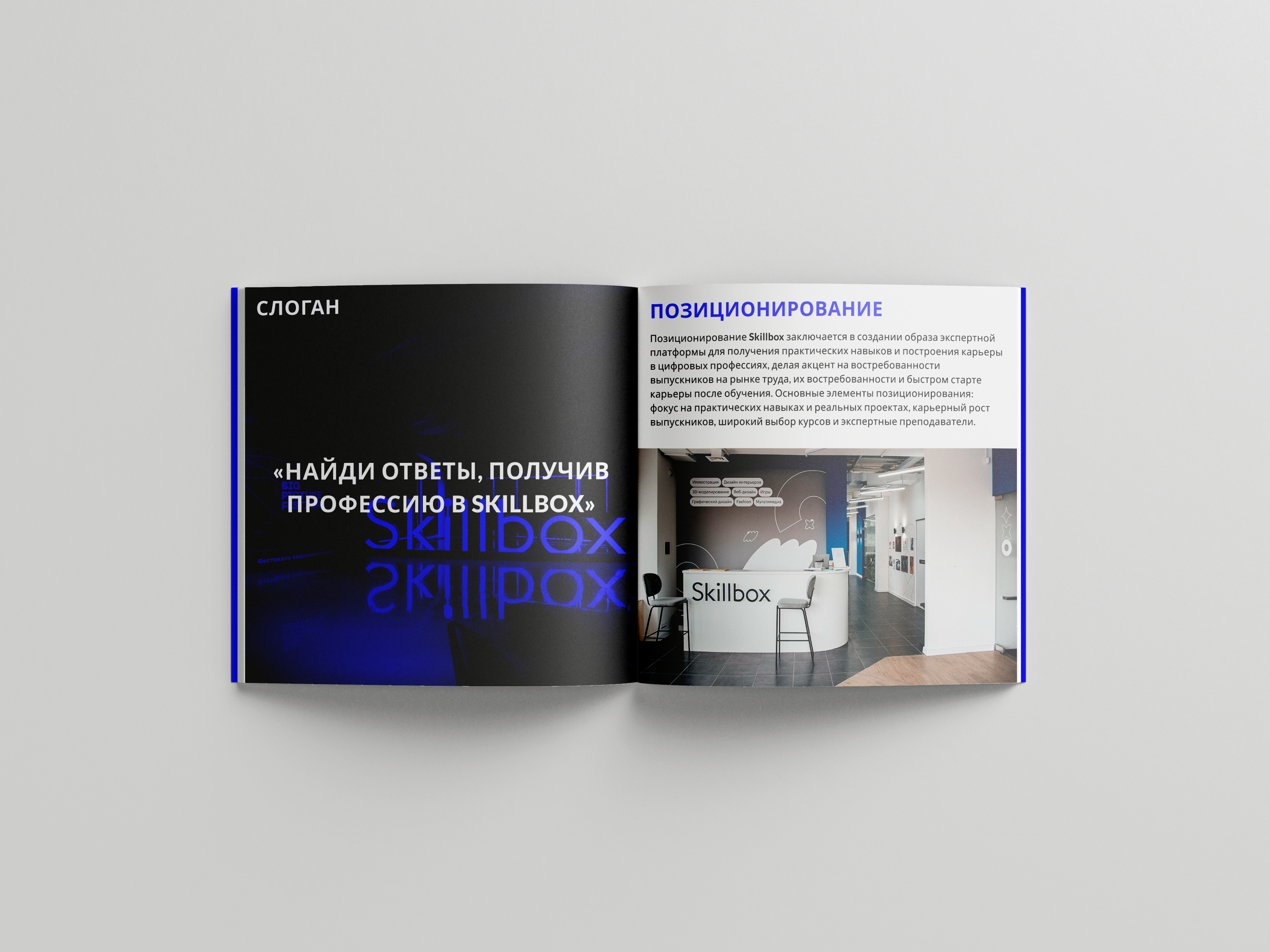Брендбук «Skillbox» — Изображение №2 — Брендинг, Графика на Dprofile