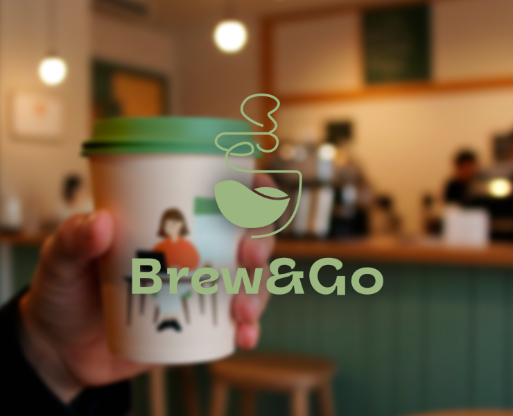 Brew&Go — Брендинг на Dprofile