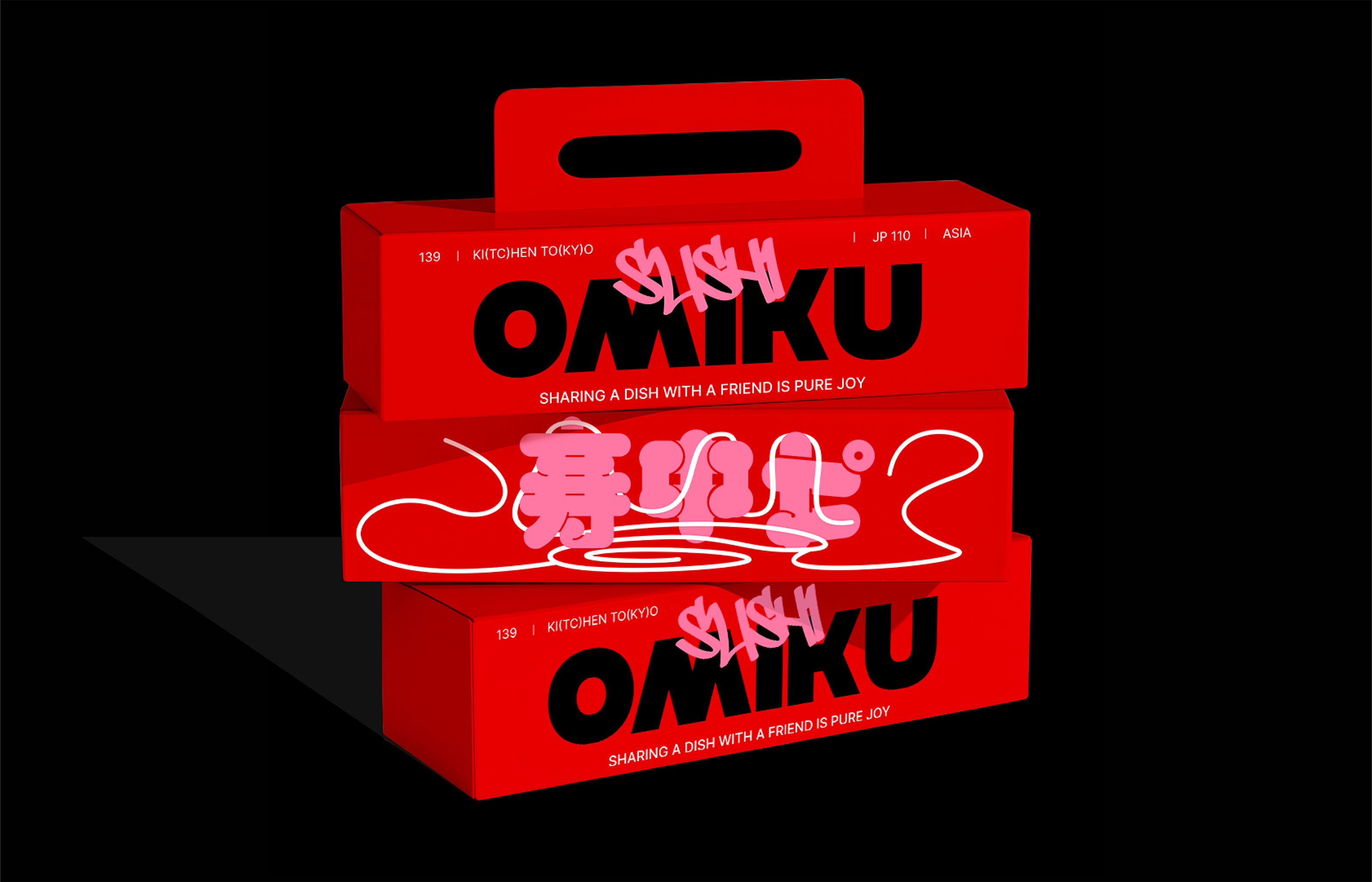 Brand Platform & Identity for Omiku (delivery sushi) — Изображение №13 — Брендинг, Графика на Dprofile