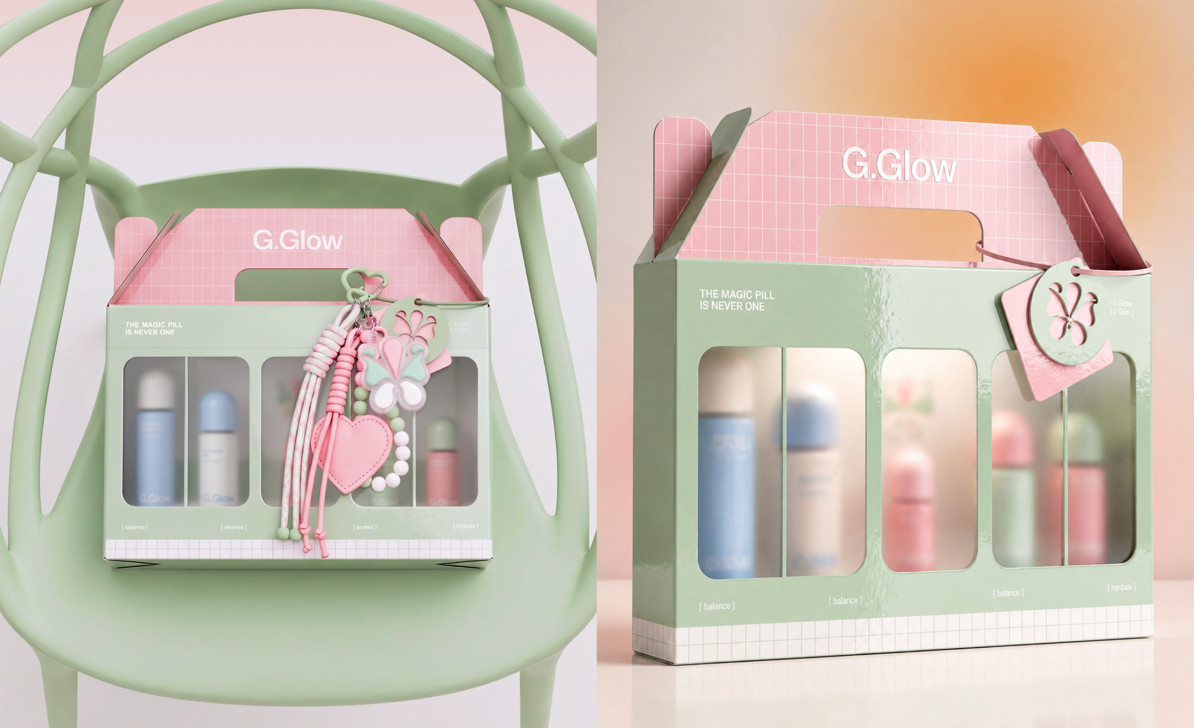 G.GLOW | Skincare Brand Identity & Packaging — Изображение №2 — Брендинг на Dprofile