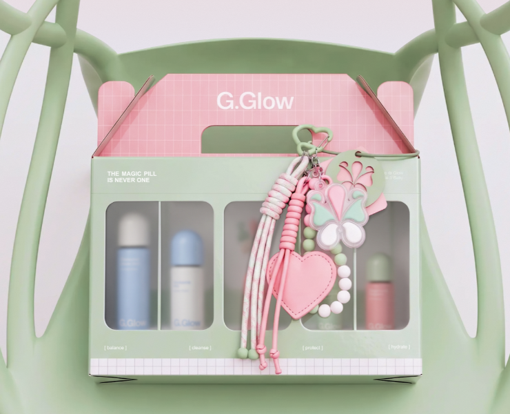 G.GLOW | Skincare Brand Identity & Packaging — Брендинг на Dprofile