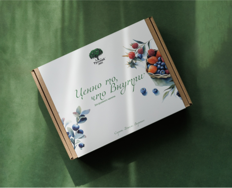 Дизайн упаковки для бренда «Русский лес» — Брендинг на Dprofile