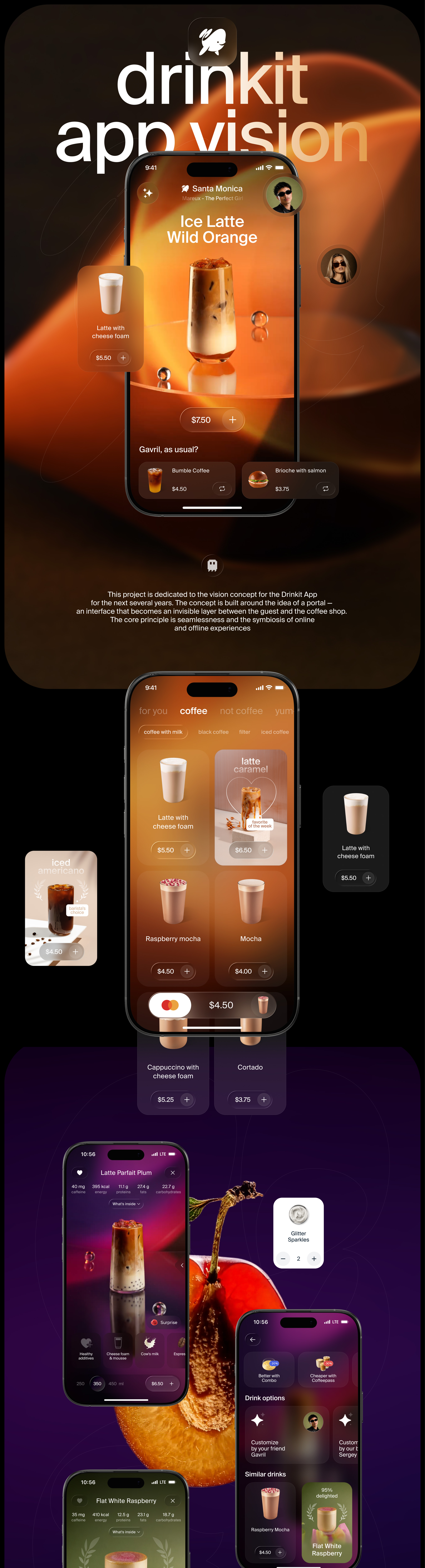 Drinkit App Vision — Изображение №1 — Интерфейсы на Dprofile