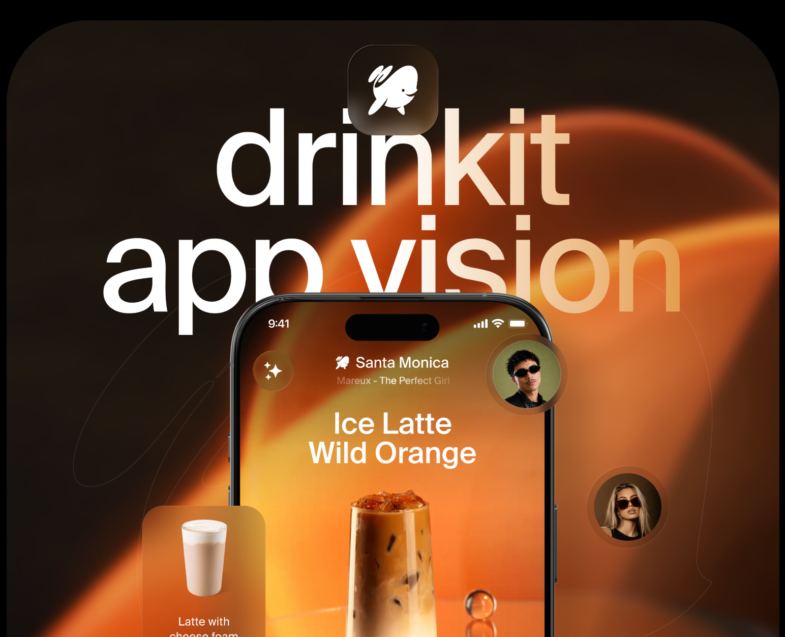 Drinkit App Vision на Dprofile