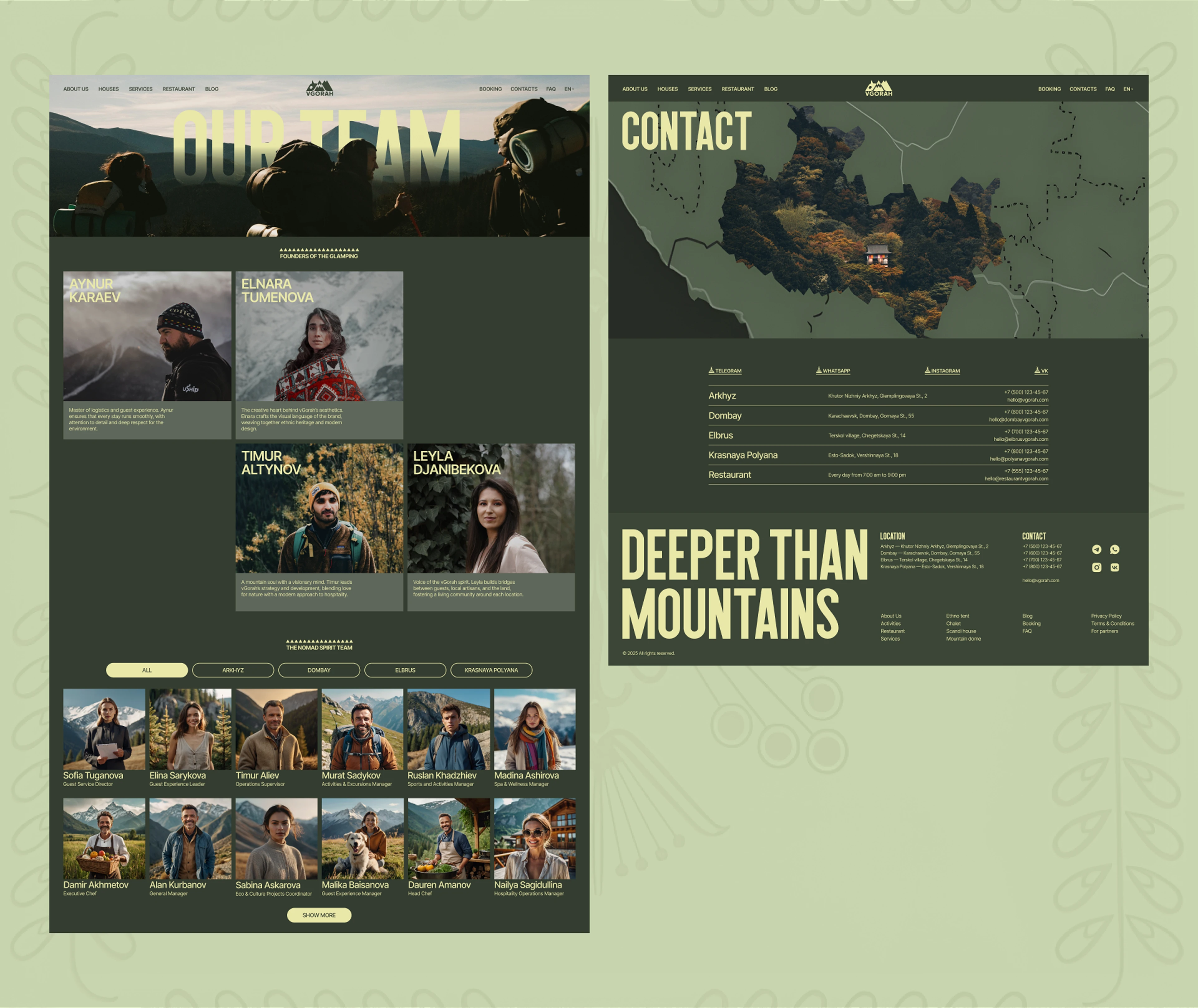 VGORAH | Corporate Website — Изображение №11 — Интерфейсы, Брендинг на Dprofile