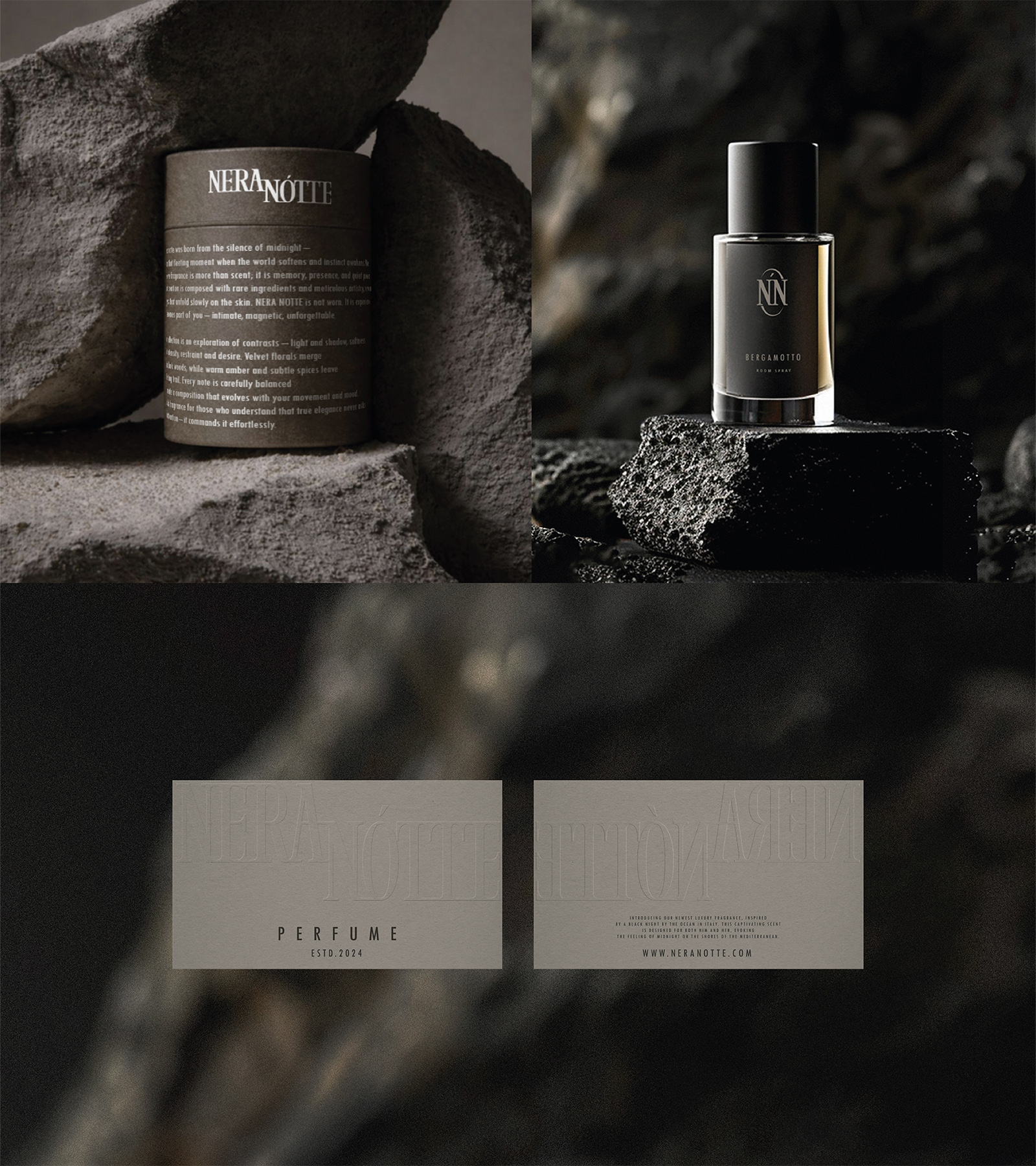 NERA NOTTE | Разработка логотипа для парфюмерного бренда — Изображение №6 — Брендинг на Dprofile