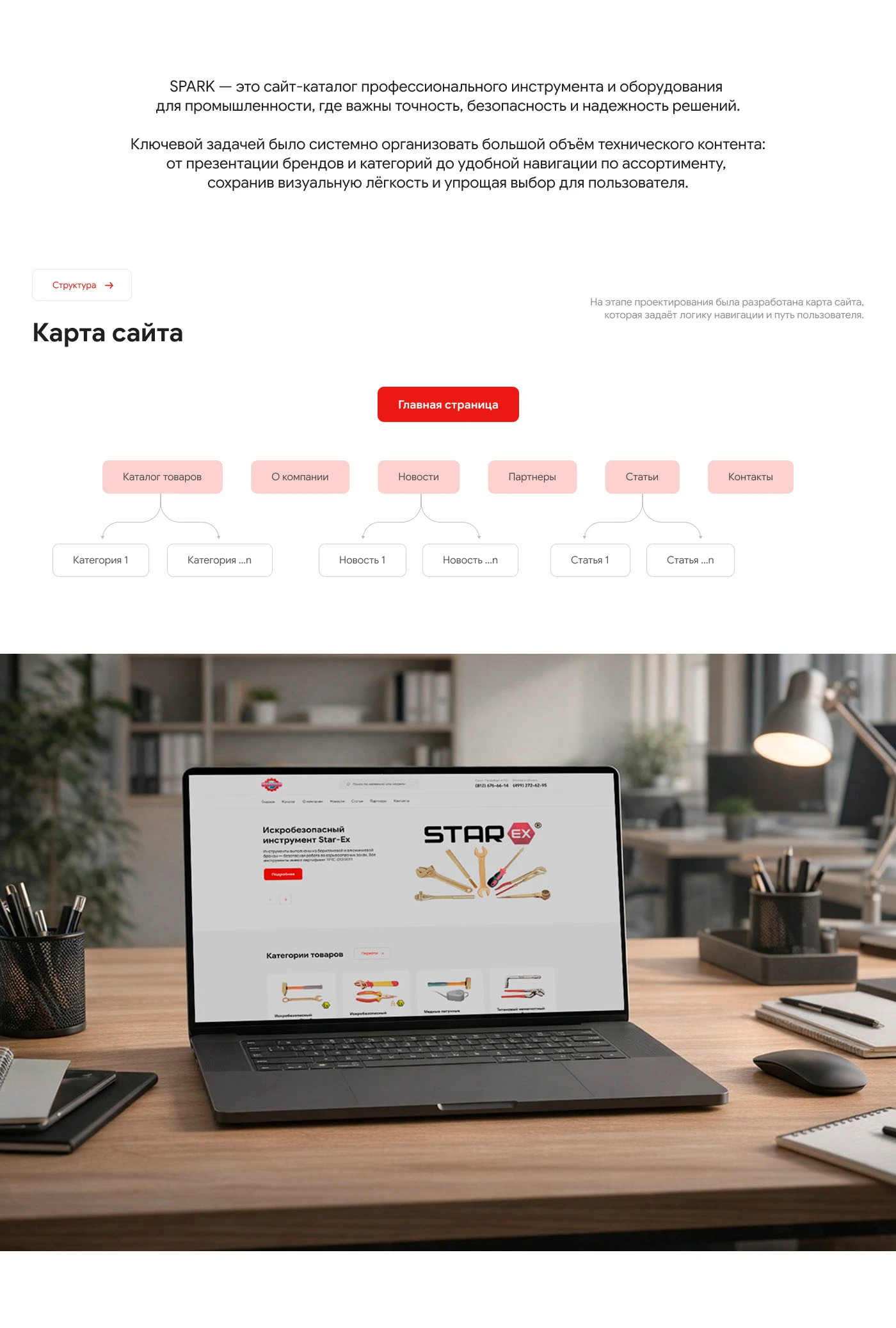 Дизайн сайта-каталога (UX/UI) для пром. инструмента — Изображение №2 — Интерфейсы на Dprofile