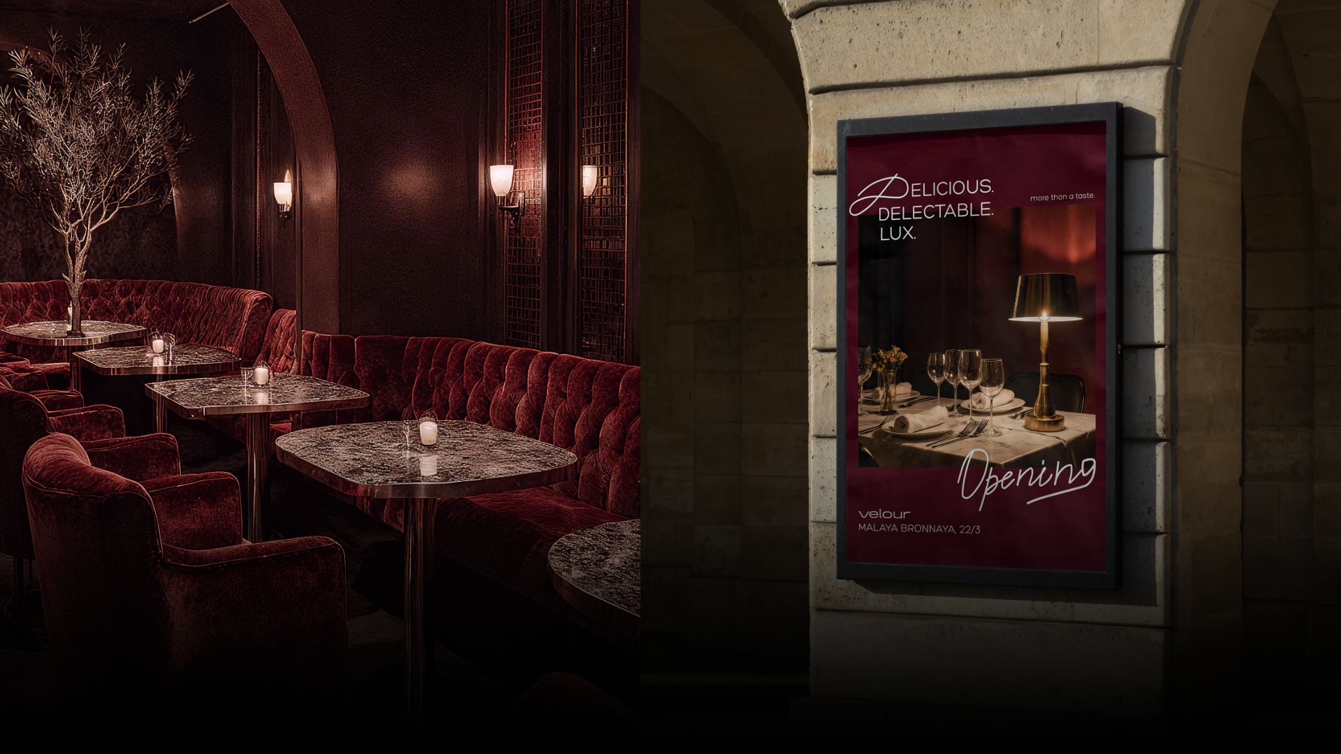 velour ресторан — Изображение №16 — Брендинг на Dprofile