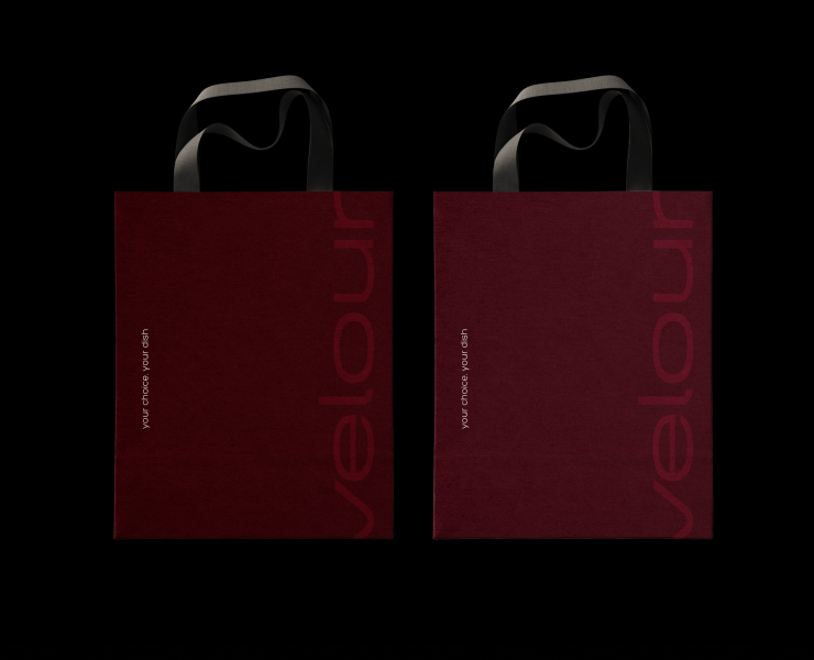 velour ресторан — Брендинг на Dprofile