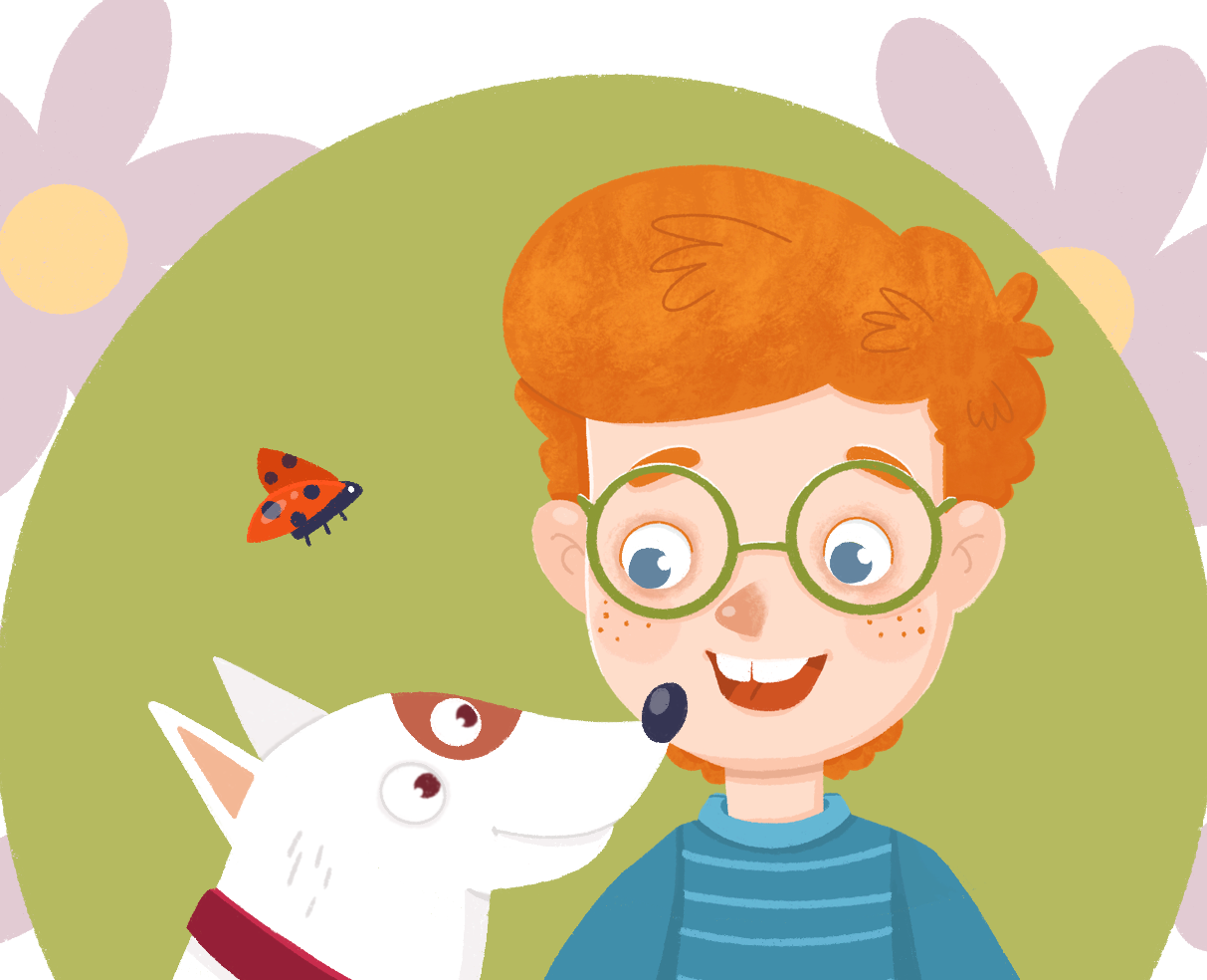 Серия иллюстраций для детской книги на Dprofile