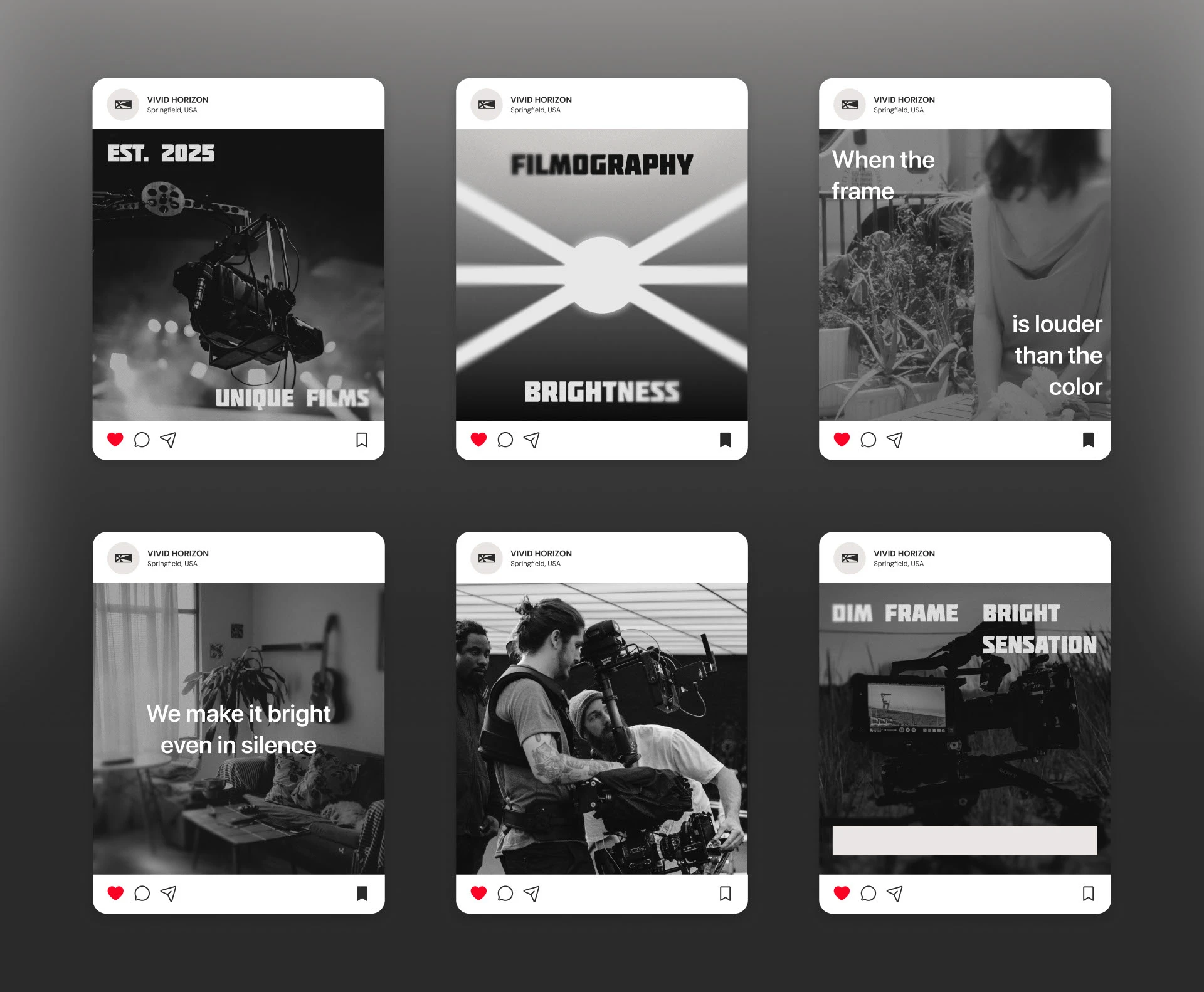 Vivid Horizon | brightness — Изображение №12 — Брендинг на Dprofile