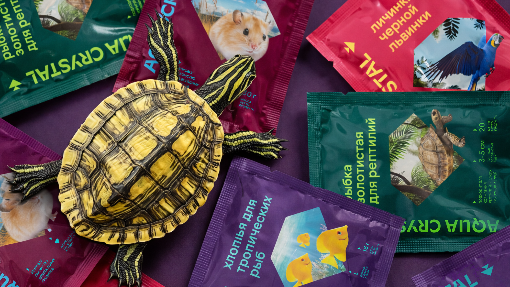 Обновили дизайн бренда кормов для животных Aqua Crystal — Изображение №4 — Брендинг на Dprofile