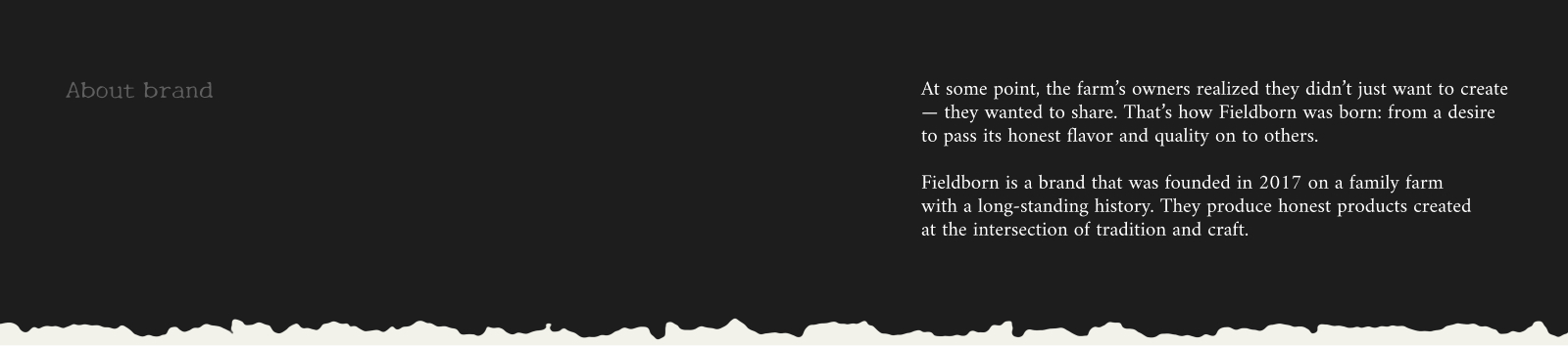 FIELDBORN // FARM BRAND IDENTITY — Изображение №2 — Брендинг на Dprofile