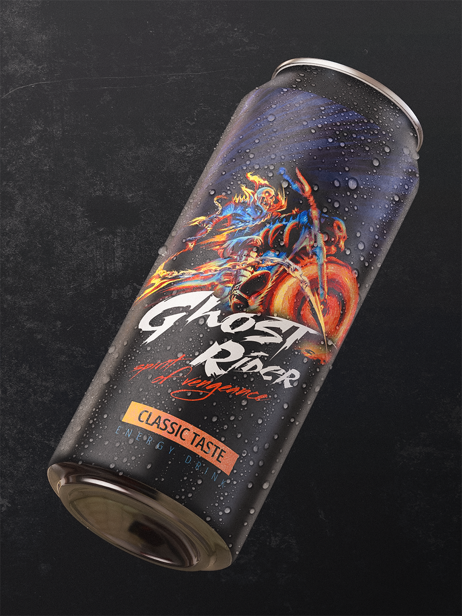 Иллюстрация-принт «Ghost Rider» — Изображение №8 — Брендинг, Иллюстрация на Dprofile