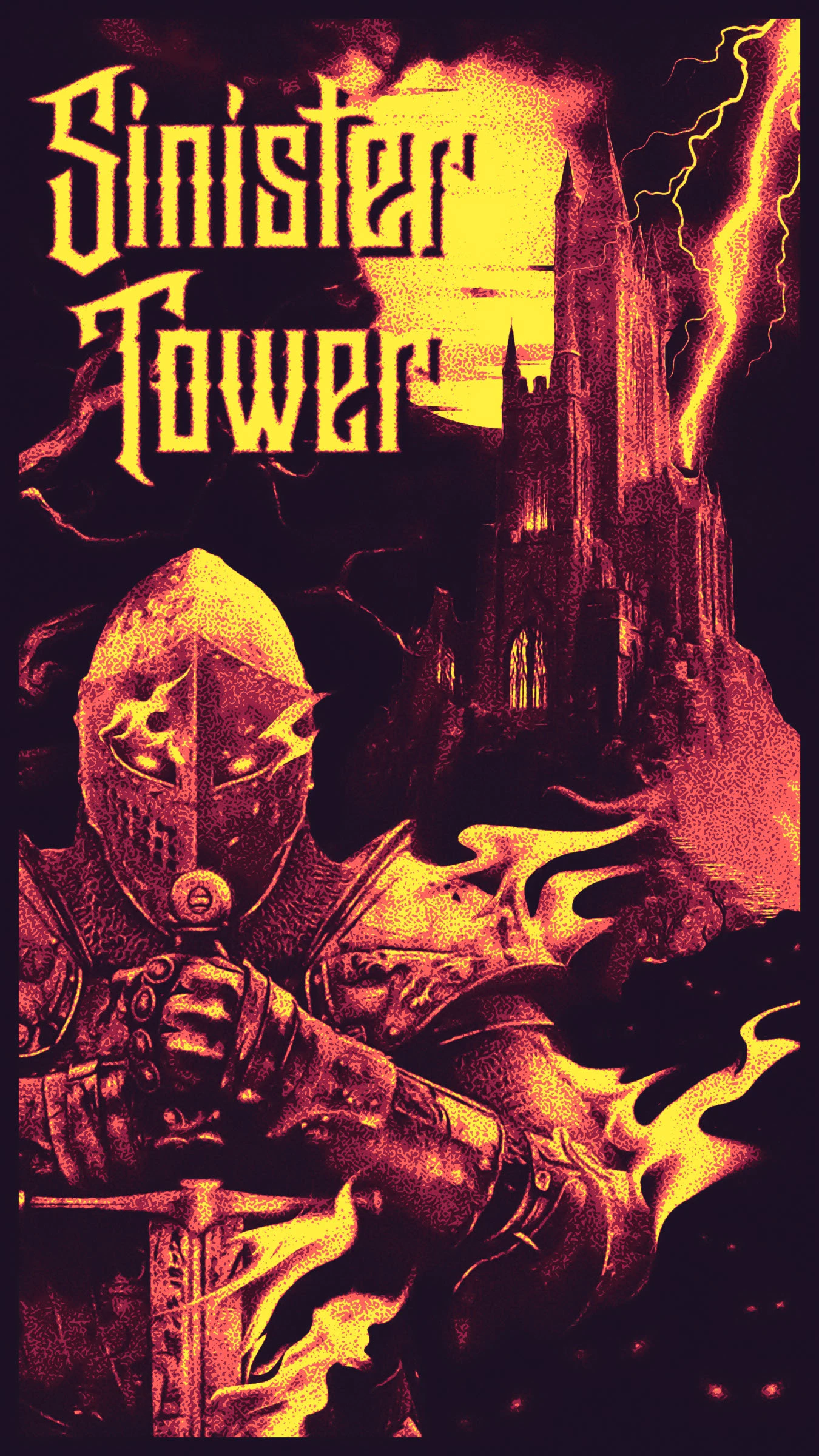 Кастомный принт "Sinister Tower" — Изображение №1 — Брендинг, Графика на Dprofile