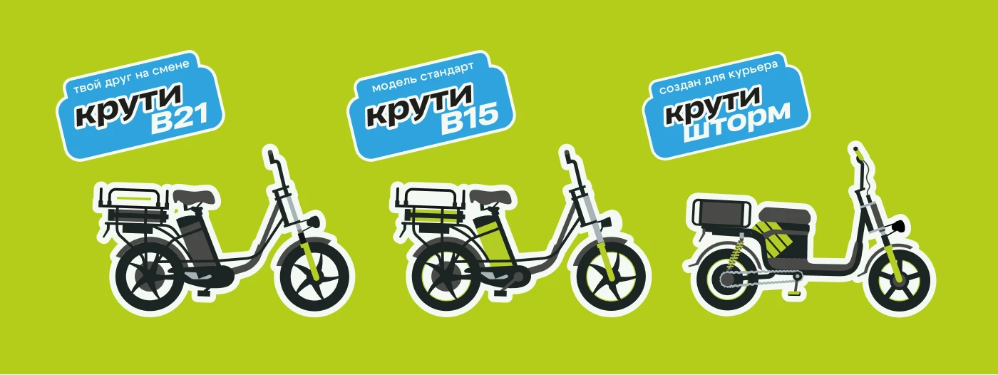 КРУТИ. Сервис для курьеров — Изображение №11 — Брендинг, Графика на Dprofile