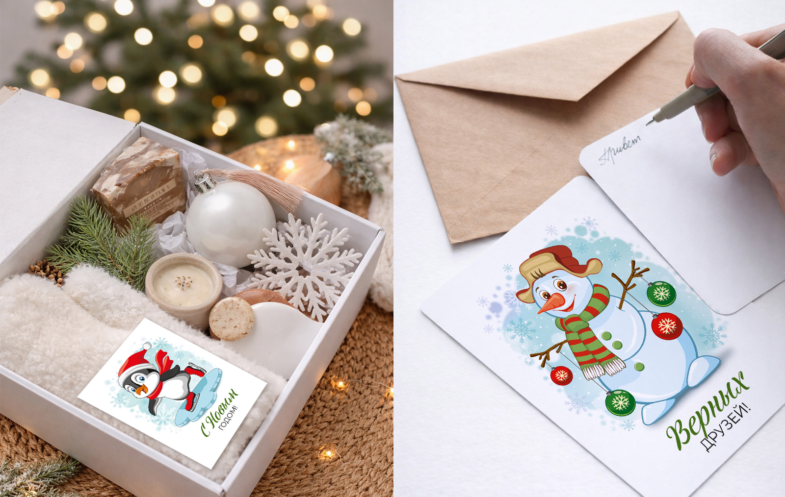 Новогодние открытки и стикеры — Изображение №6 — Иллюстрация, Графика на Dprofile