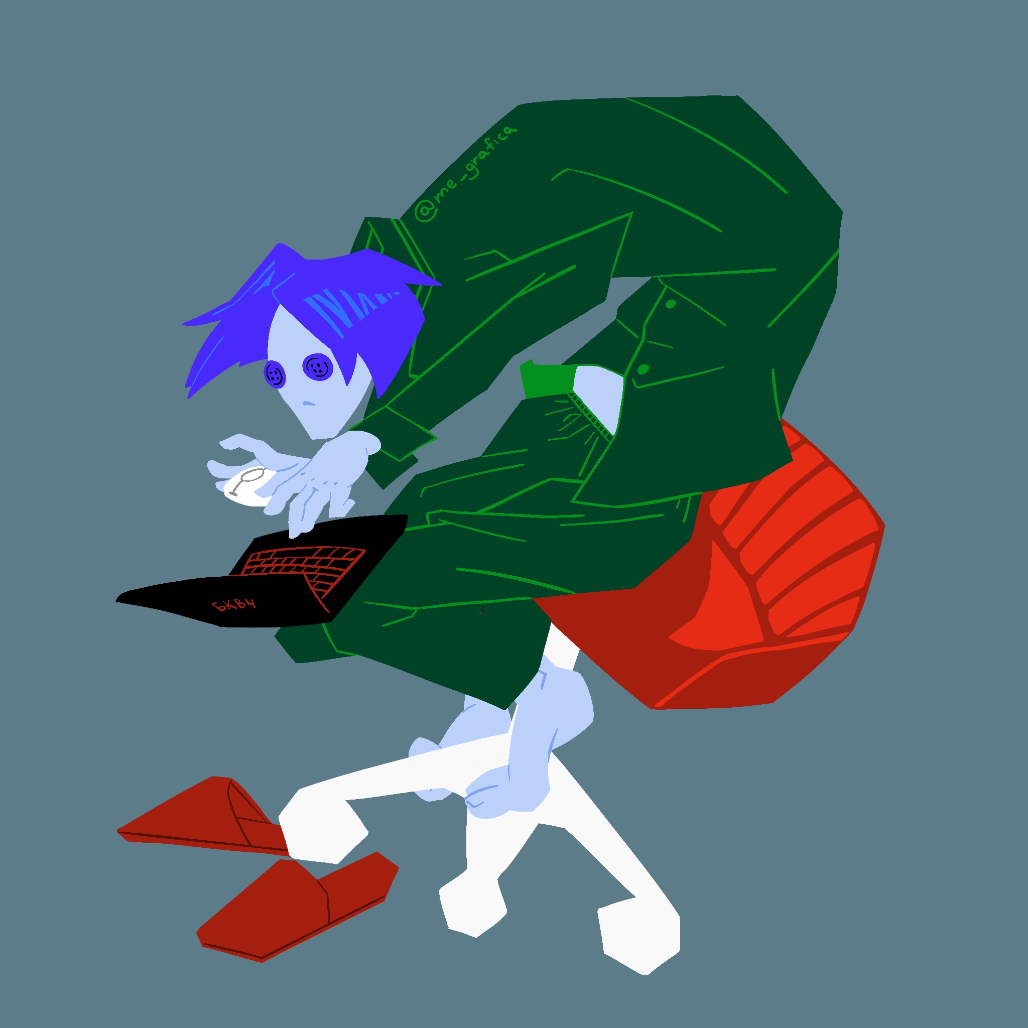 Буквальный челлендж 2025 | БКВЧ | иллюстратор — Изображение №11 — Иллюстрация на Dprofile