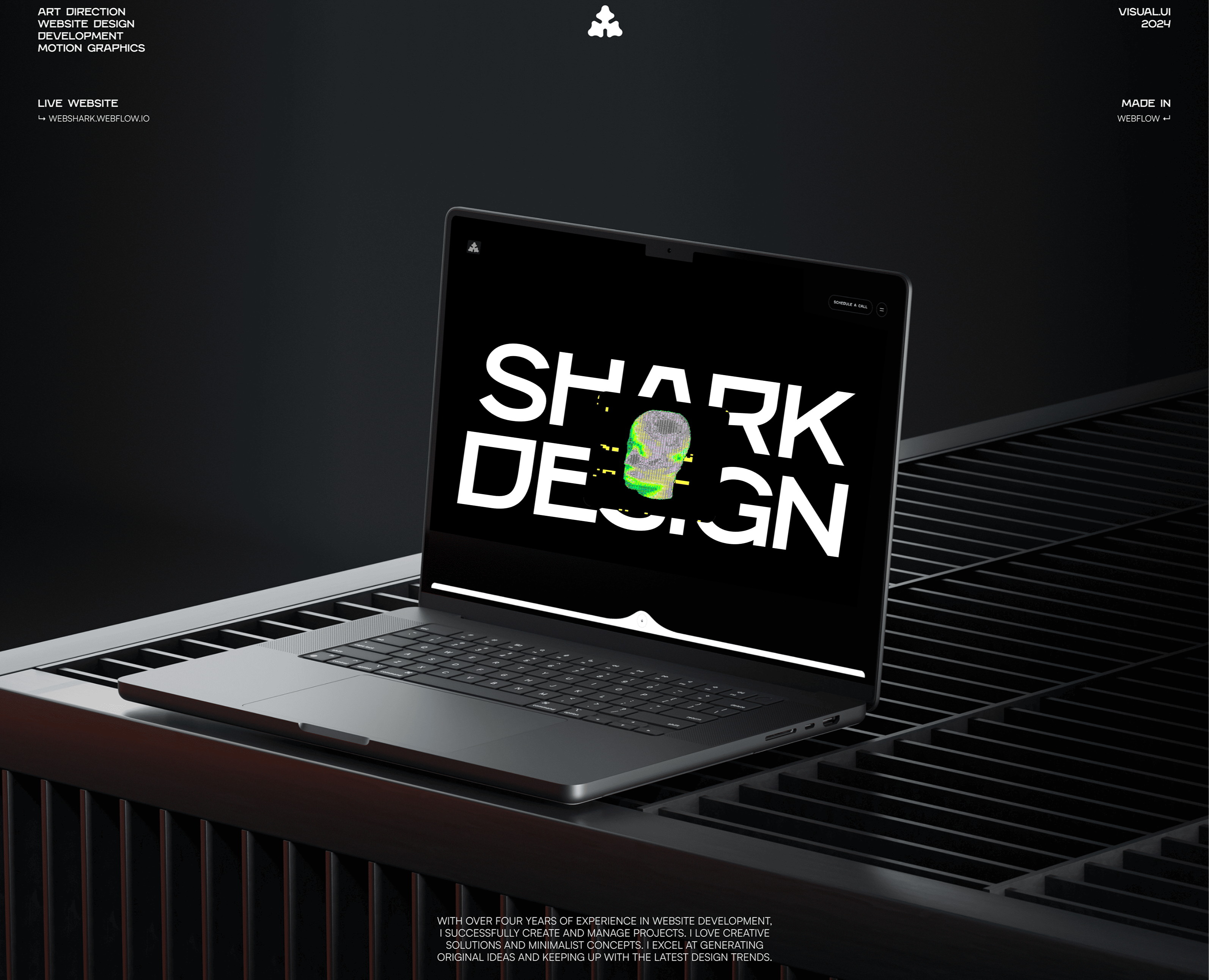 Personal Portfolio — Интерфейсы, Анимация на Dprofile