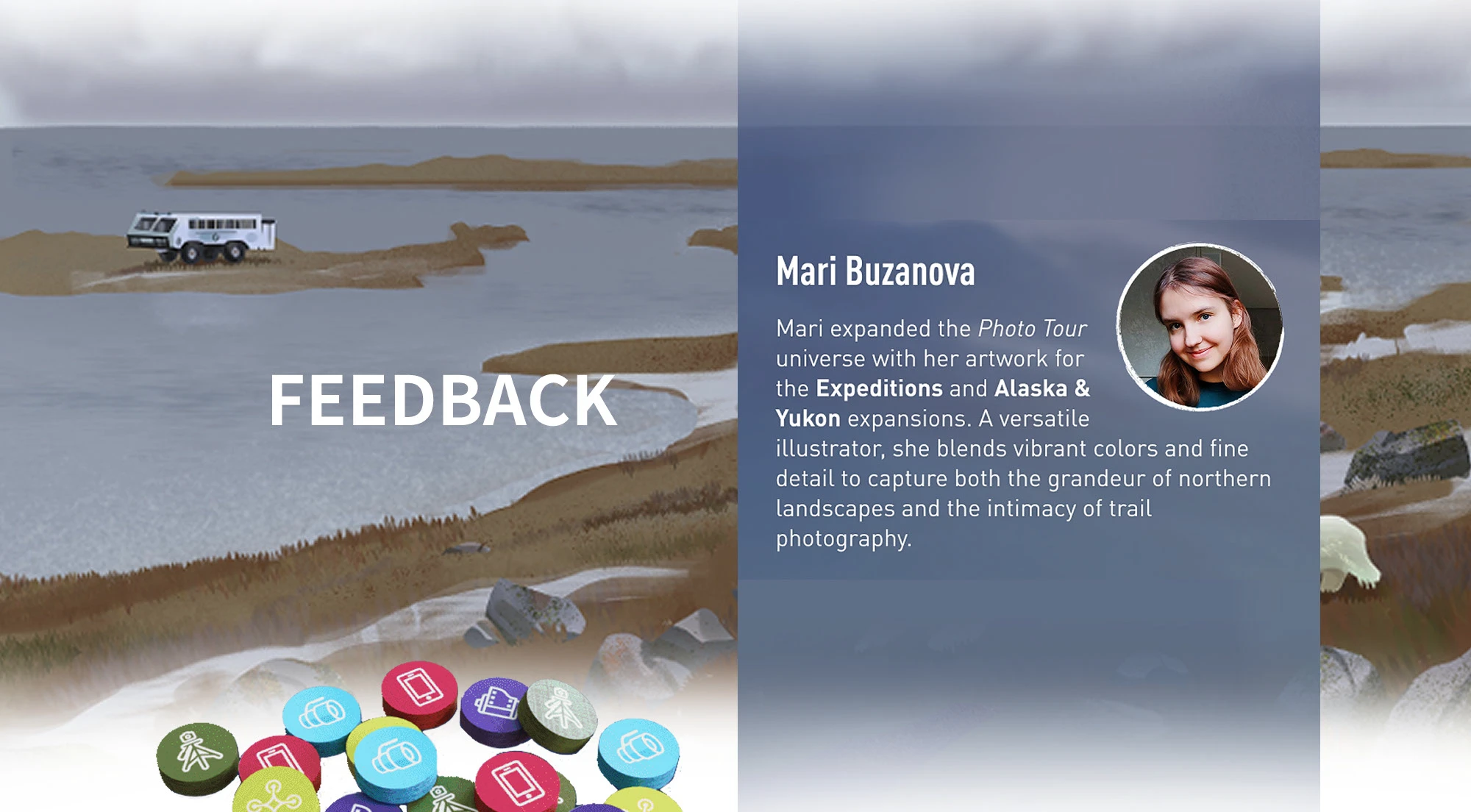 Photo Tour: Expeditions | Иллюстрации для настольной игры — Изображение №10 — Брендинг, Иллюстрация на Dprofile