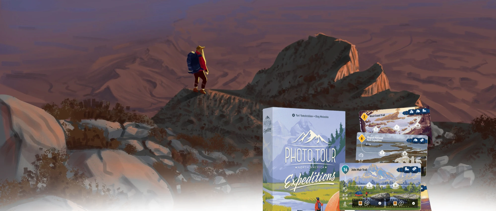 Photo Tour: Expeditions | Иллюстрации для настольной игры — Изображение №3 — Брендинг, Иллюстрация на Dprofile