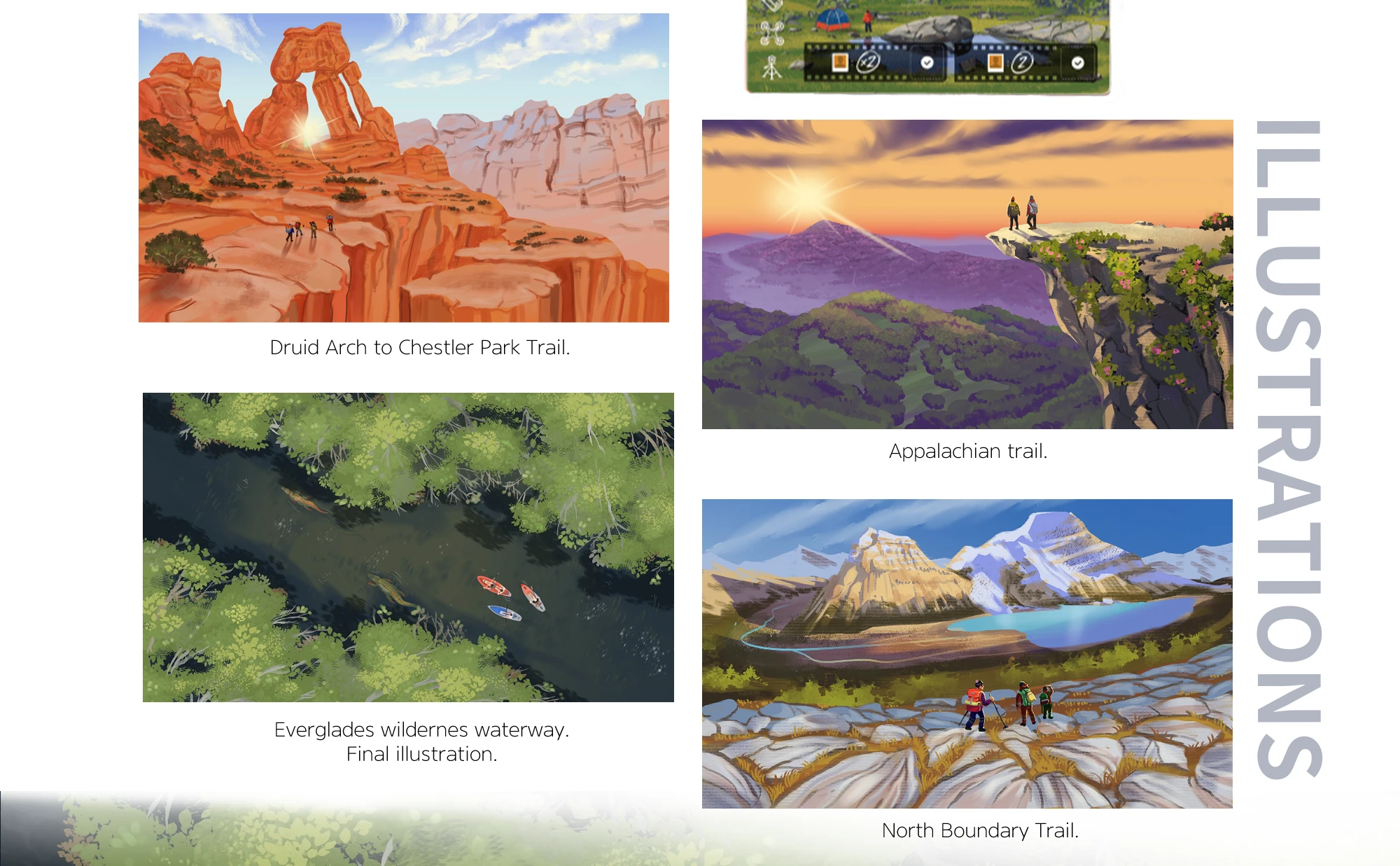 Photo Tour: Expeditions | Иллюстрации для настольной игры — Изображение №7 — Брендинг, Иллюстрация на Dprofile