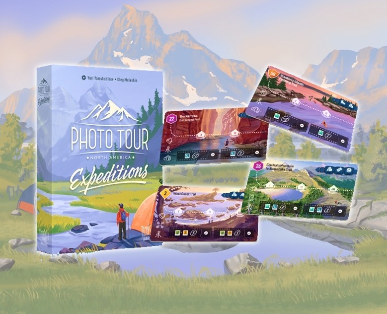 Photo Tour: Expeditions | Иллюстрации для настольной игры на Dprofile