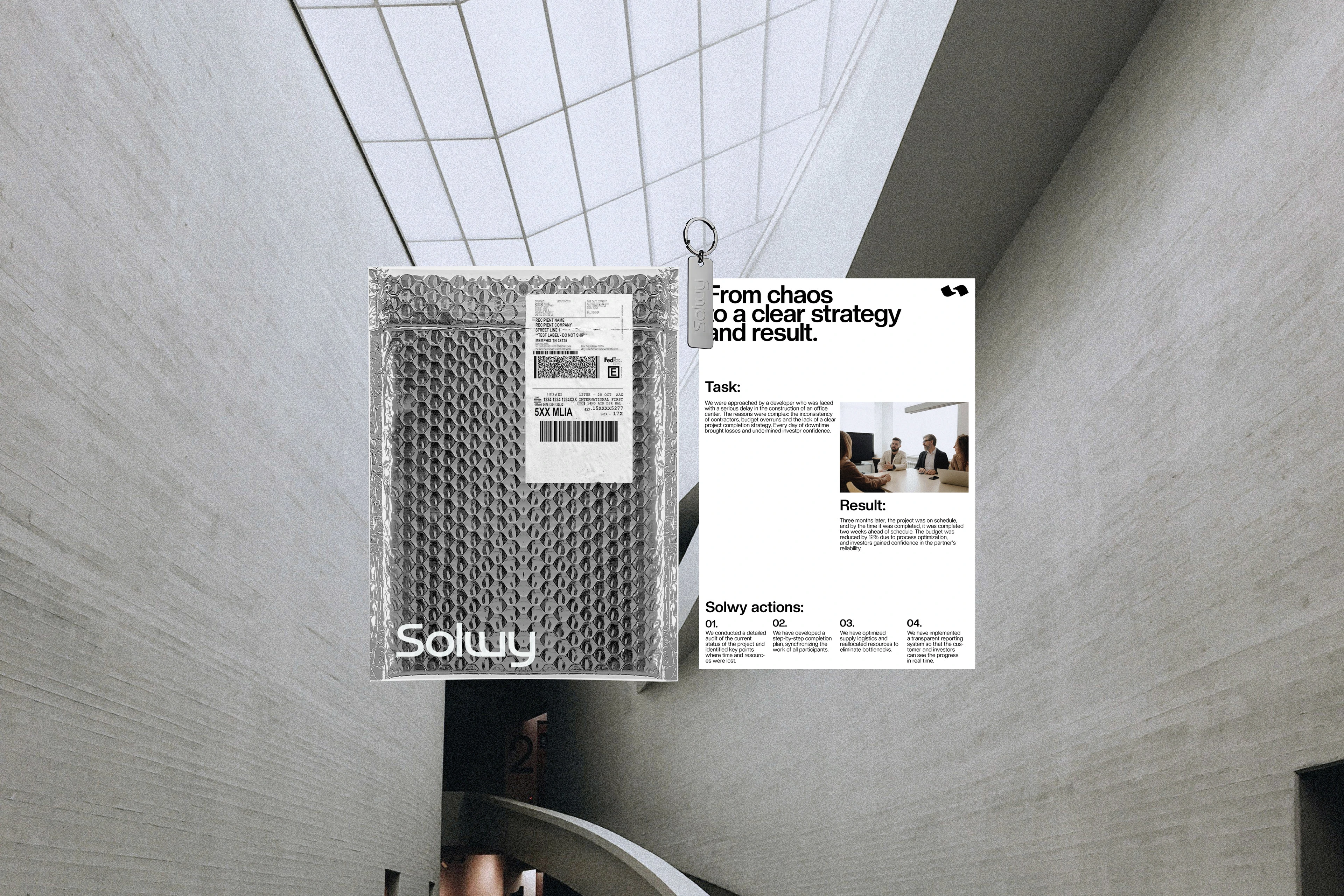 Solwy | Айдентика для консалтинговой компании — Изображение №9 — Брендинг, Графика на Dprofile