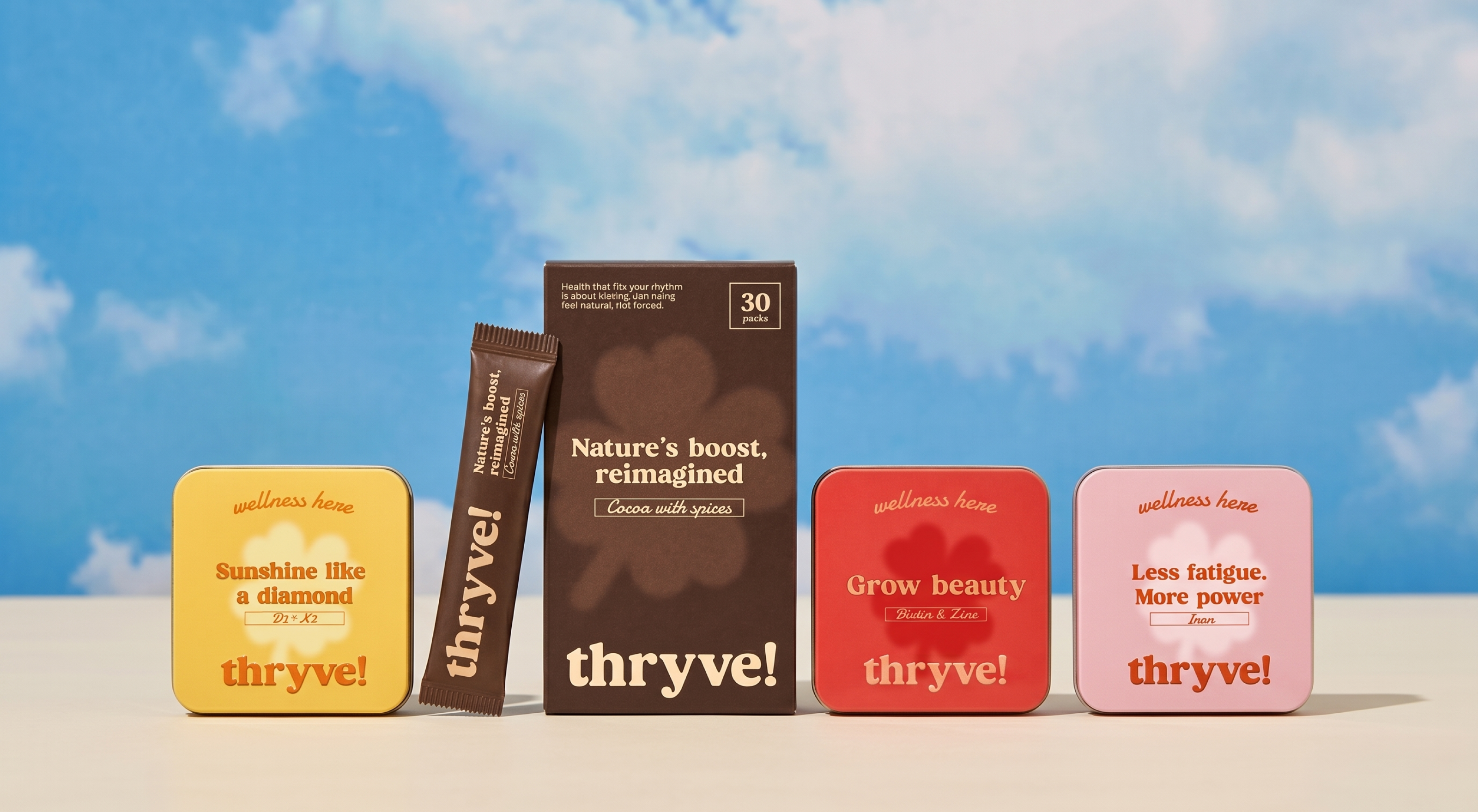 thryve | wellness brand — Изображение №7 — Брендинг на Dprofile