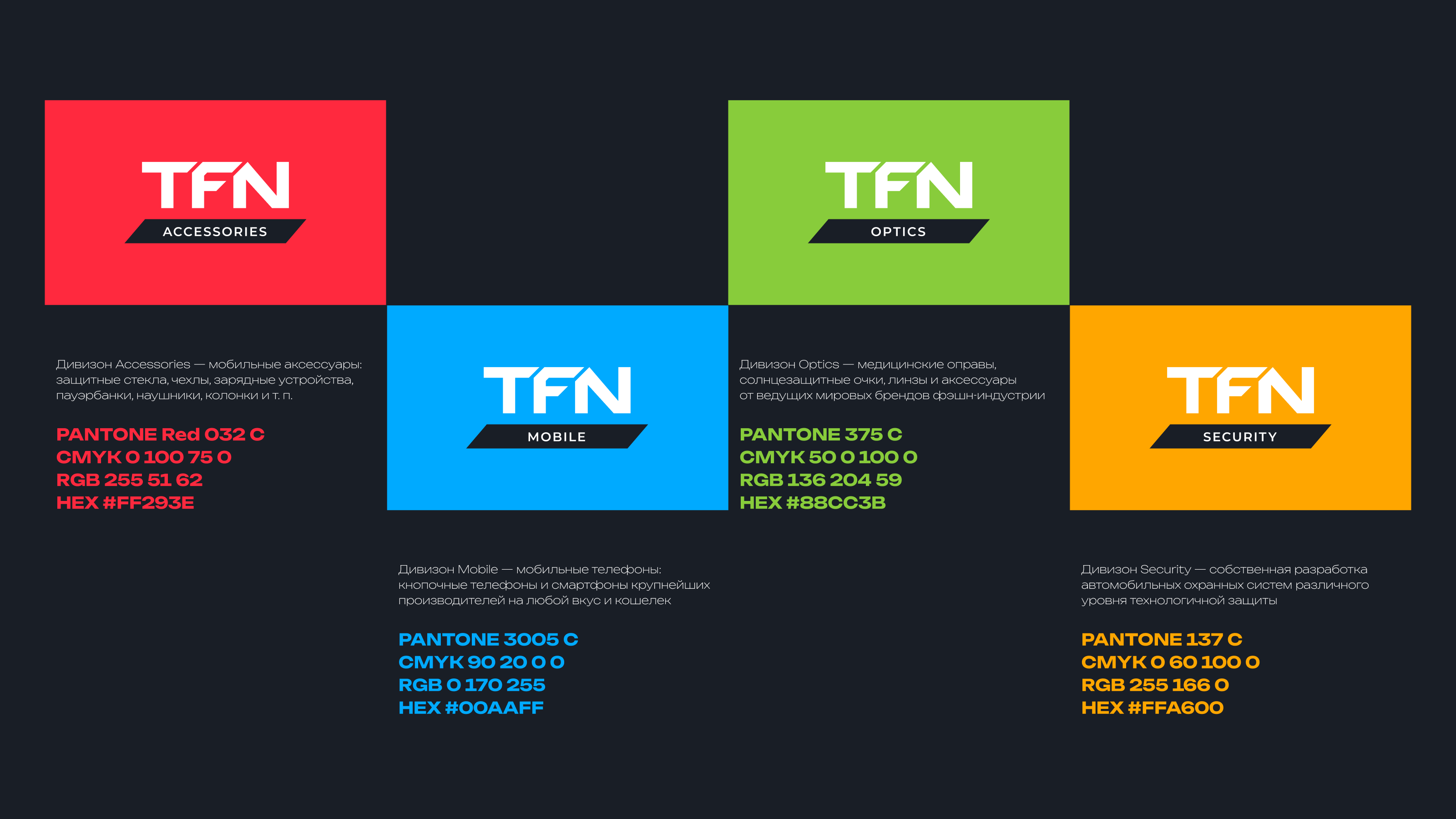 ГК TFN • Ребрендинг — Изображение №3 — Брендинг, Графика на Dprofile