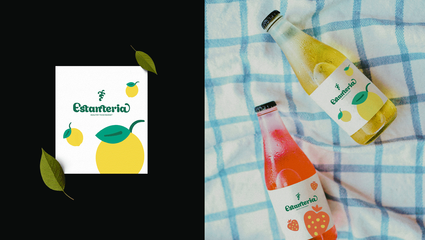 Магазин продуктов/ логотип и фирменный стиль — Изображение №3 — Брендинг на Dprofile