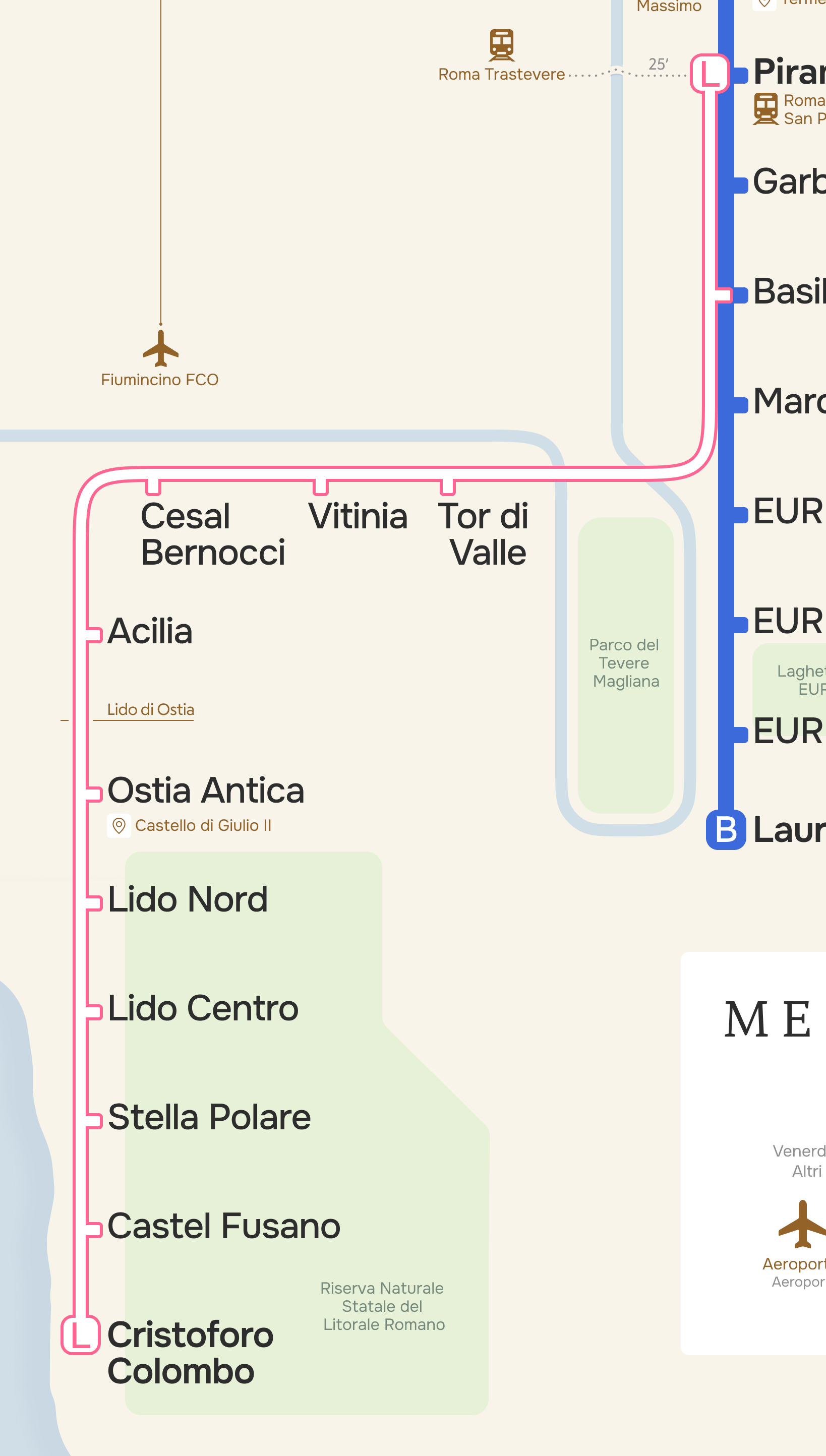 Схема метро Рима — Изображение №4 — Графика на Dprofile
