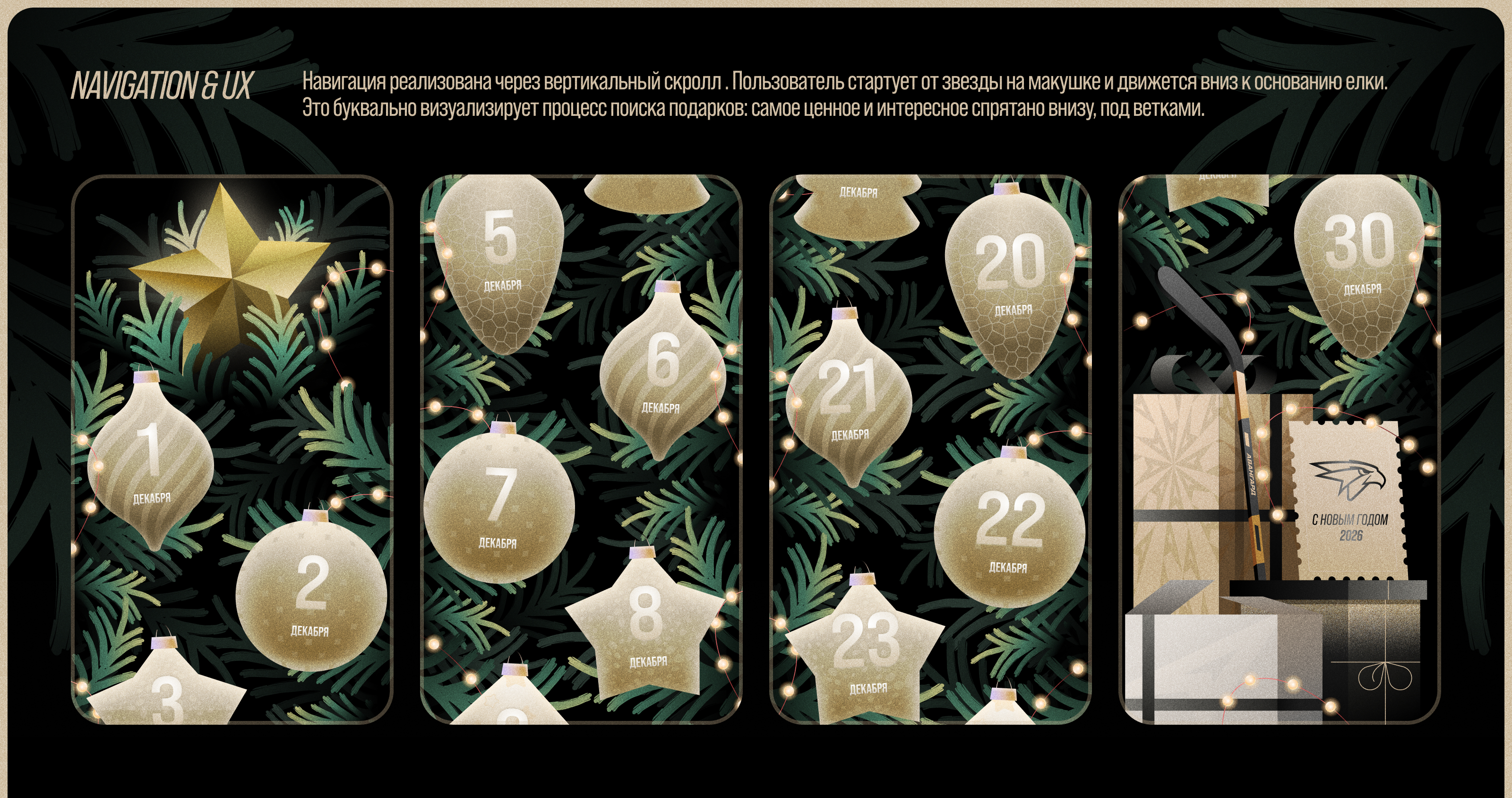 Адвент-календарь 2025 — Изображение №3 — Интерфейсы, Маркетинг на Dprofile