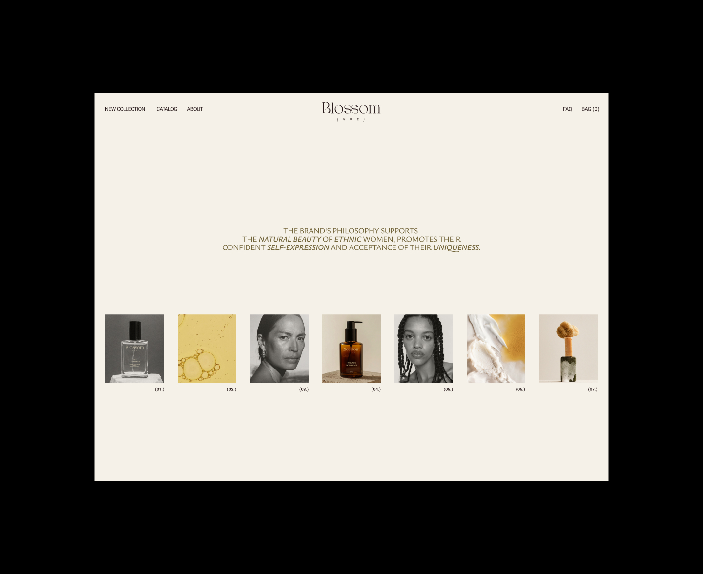 BLOSSOM HUE | Cosmetics Brand — Изображение №4 — Брендинг на Dprofile